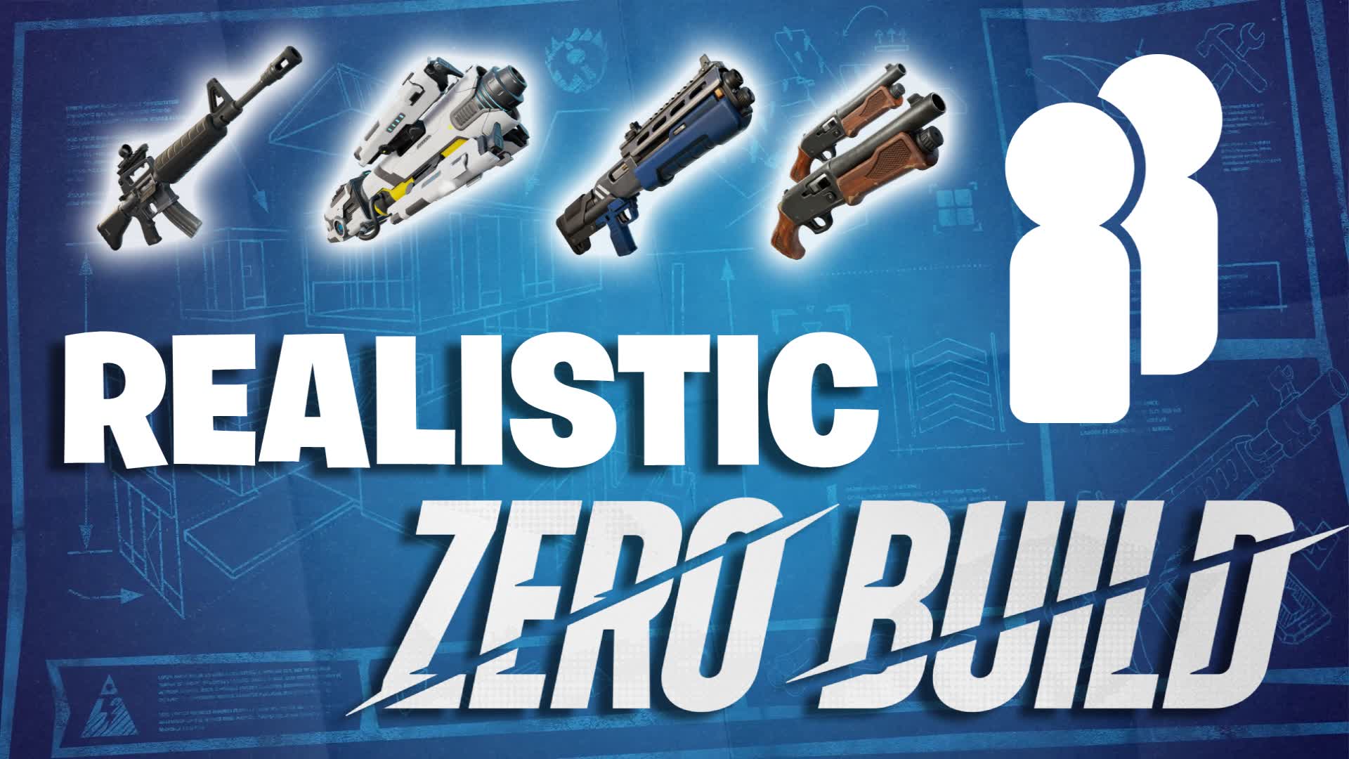 ZERO BUILD REALISTIC 1V1 2v2 by DZIEDZIC