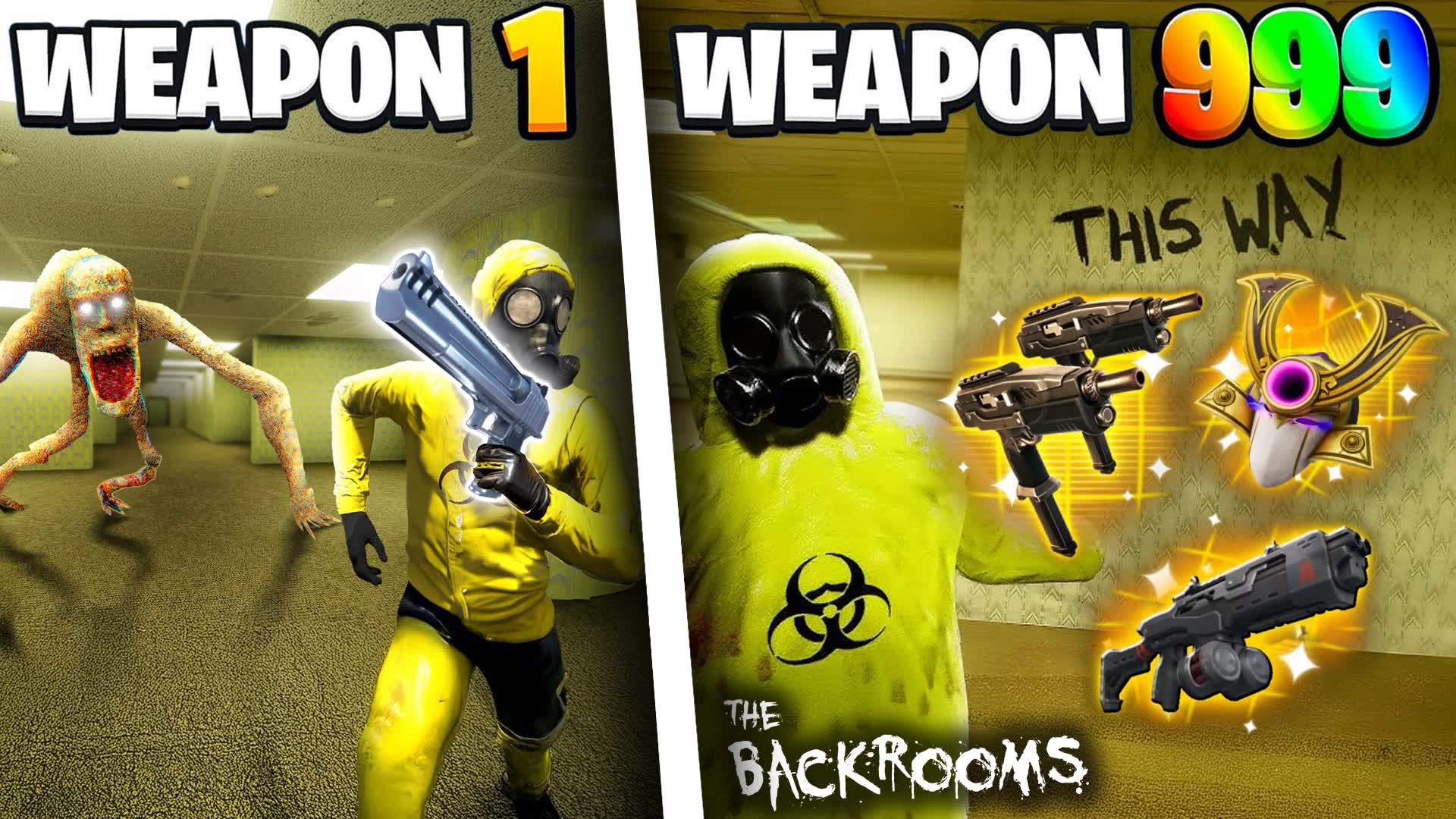 BACKROOMS: GUN GAME [FIRST PERSON]