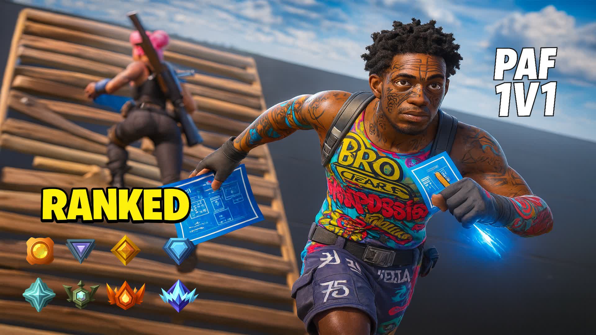PAF 1V1 BUILD FIGHTS [FLUID]