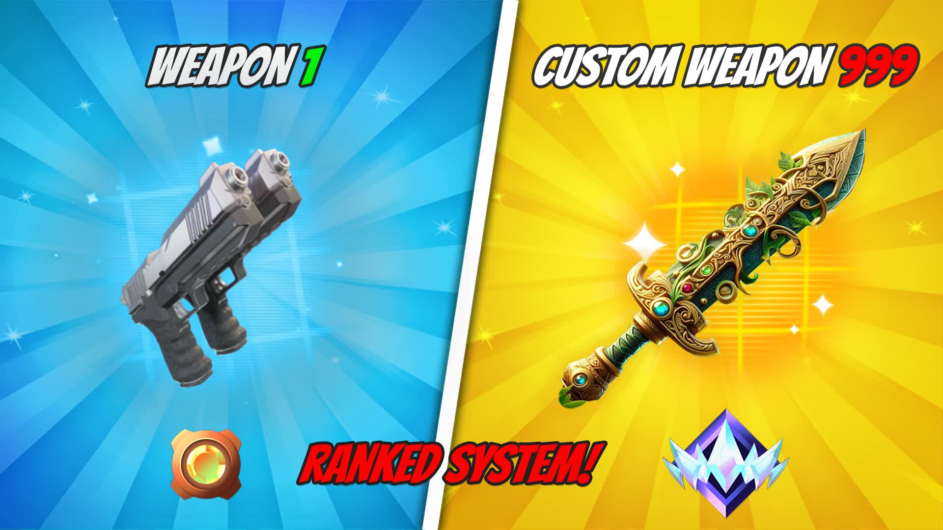 JUNGLE GUN GAME🔫ONE SHOT🌟