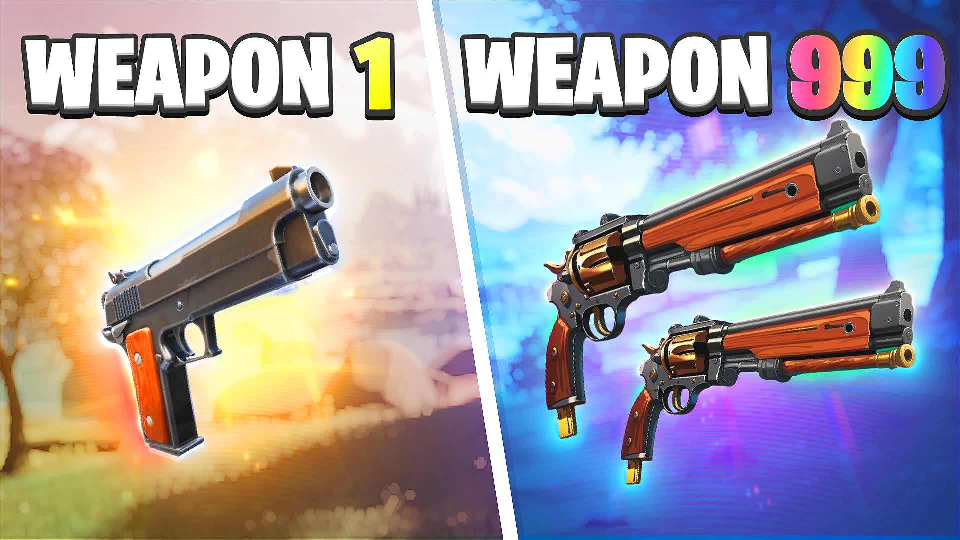 MAMMOTH 🔫 ONE SHOT 🎯 GUN GAME ⭐️