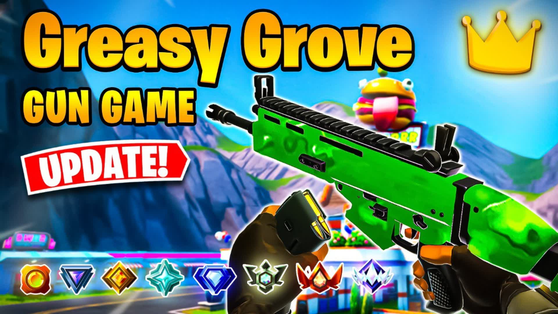 GUN GAME🎯ONE SHOT GREASE GROVE