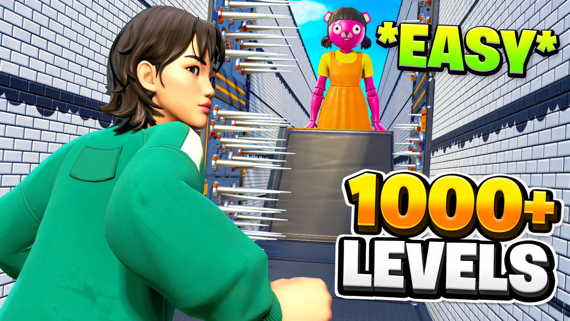🦑SQUID GAME PARKOUR 1000+ LEVELS🦑