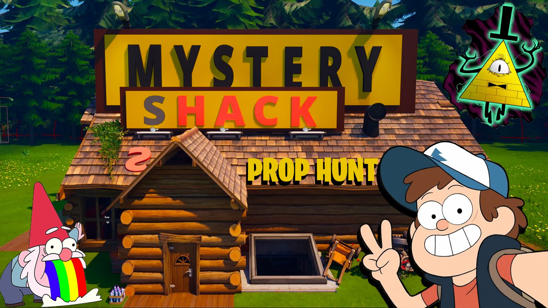 🏠 GRAVITY FALLS SUPER PROP HUNT 🐀
