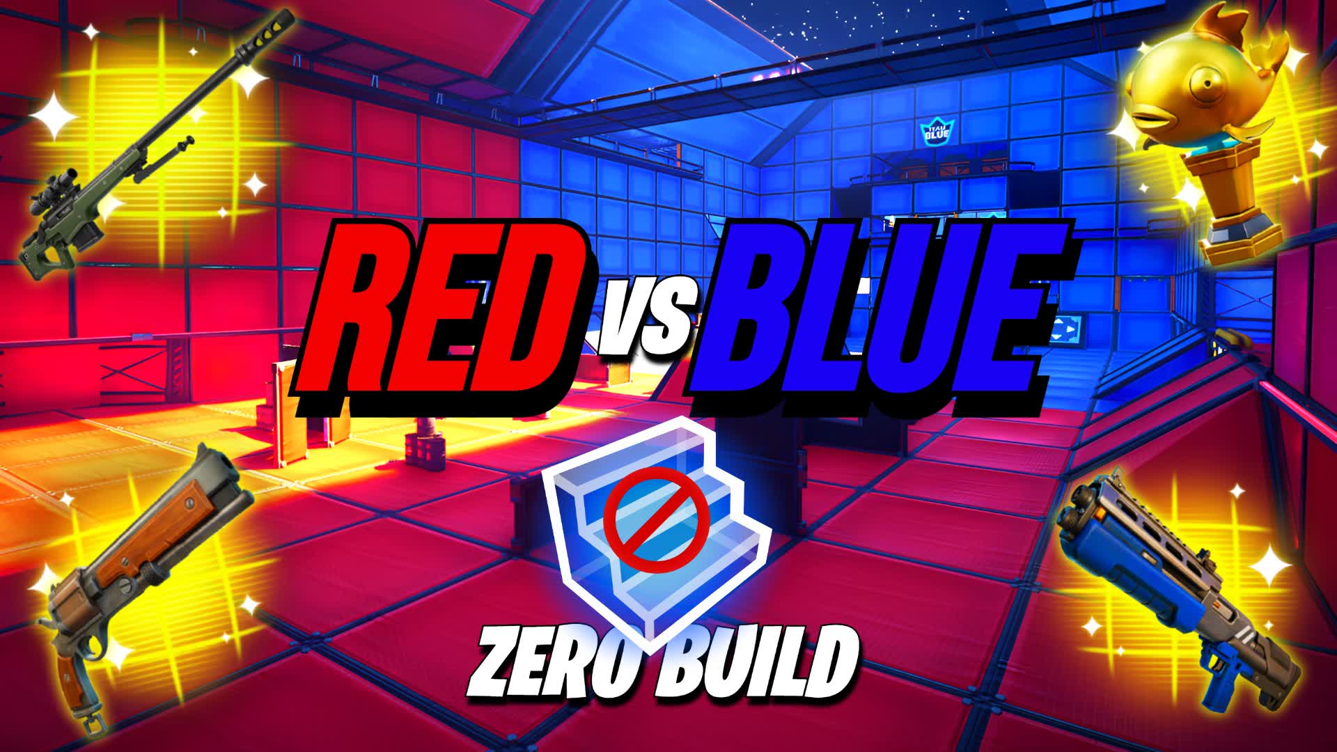 RED VS BLUE ZERO BUILD 🔴2026🔵