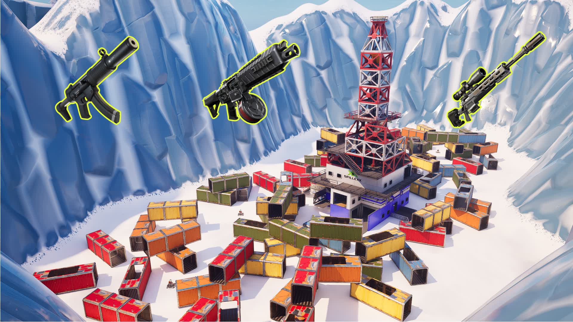 FFA Arena Snowy Container