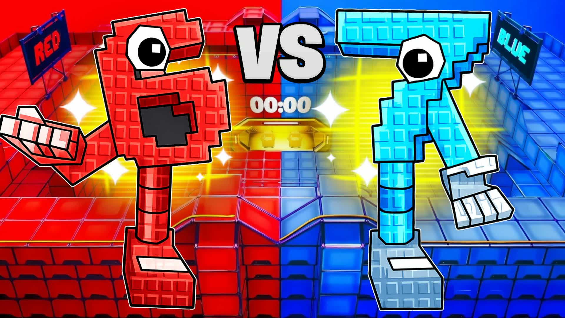 MEGA 67 RED VS BLUE 🔴🔵