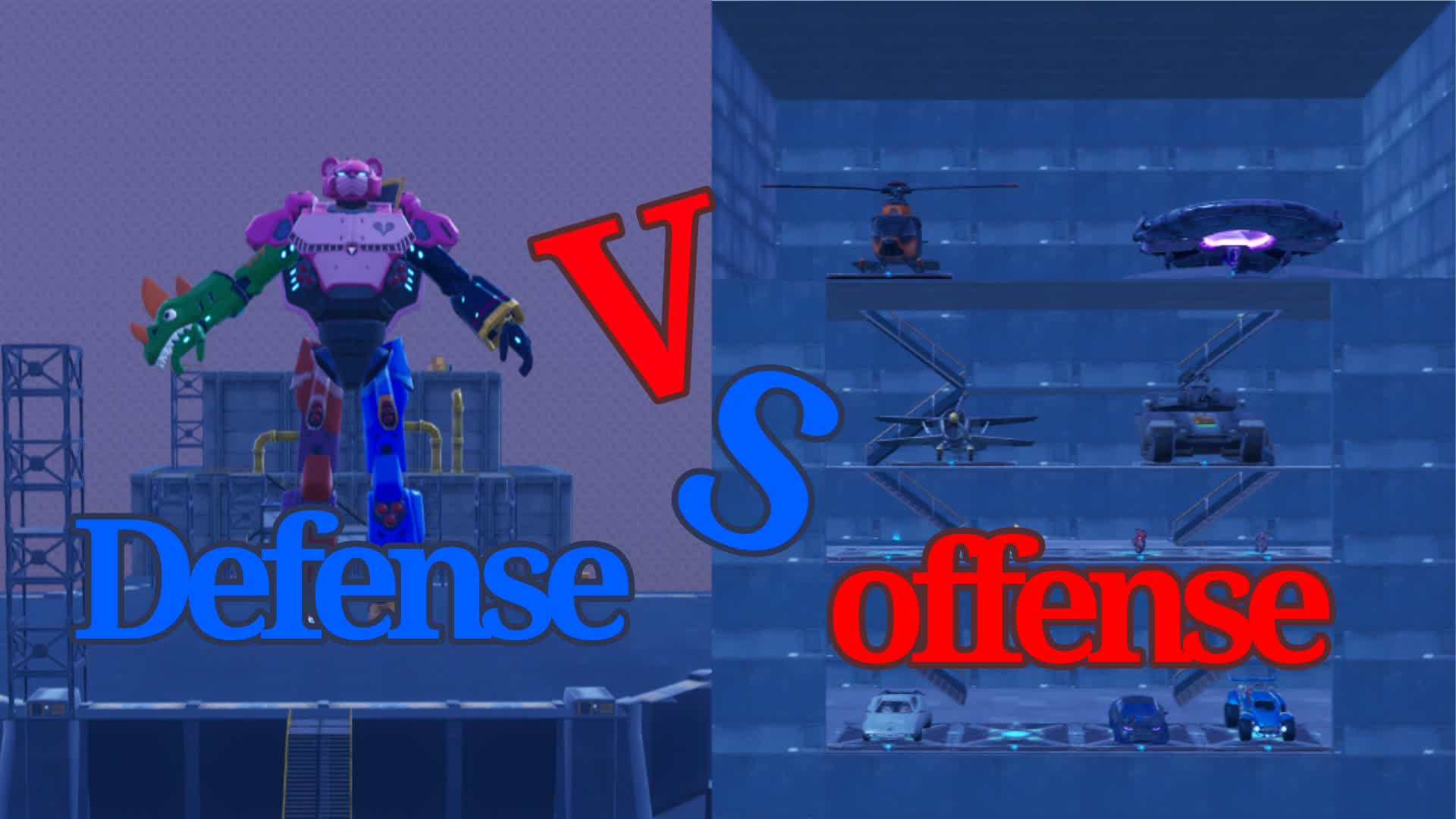 守備VS攻撃/Defense vs offense