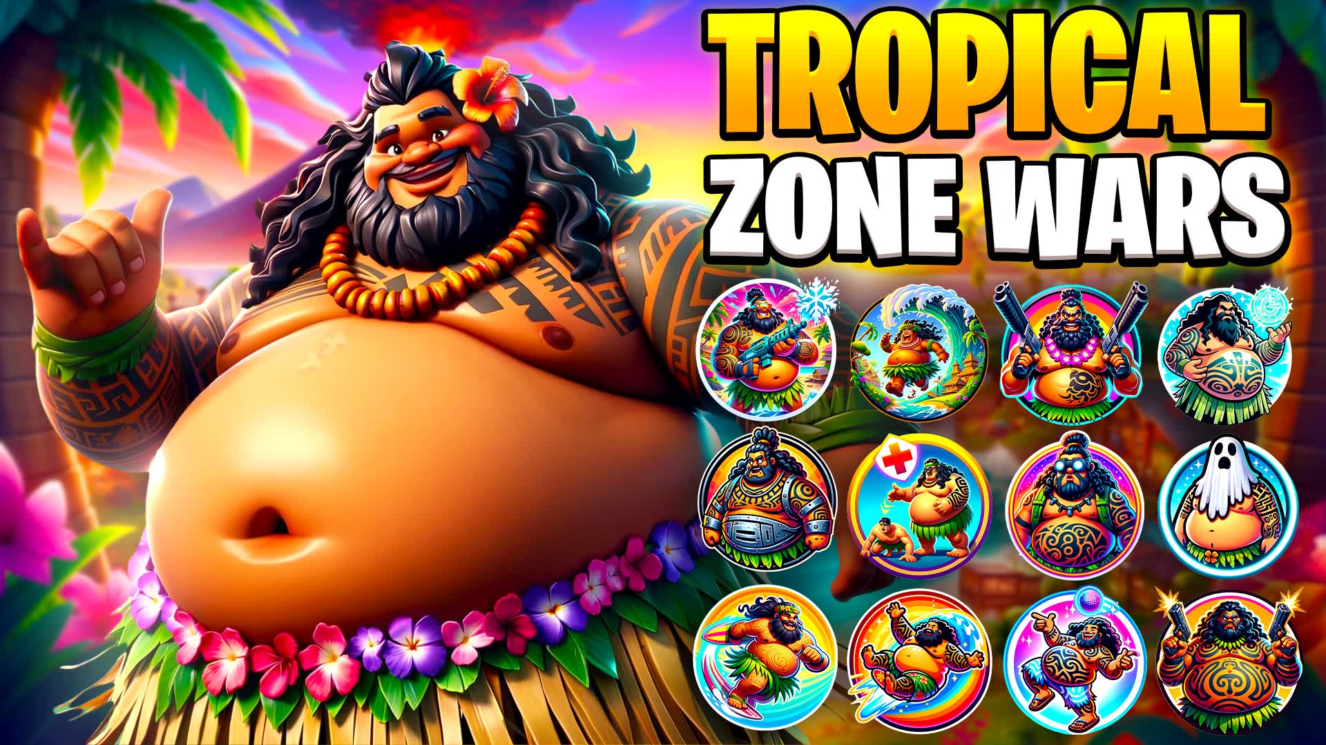 TROPICAL ZONE WARS 🏝️