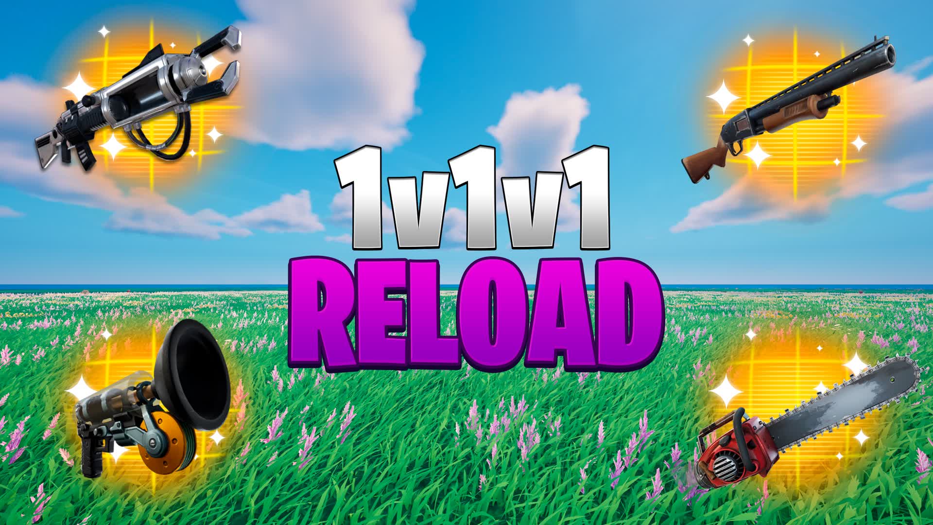 1v1v1 RELOAD REALISTICS 🎯 FREE FOR ALL