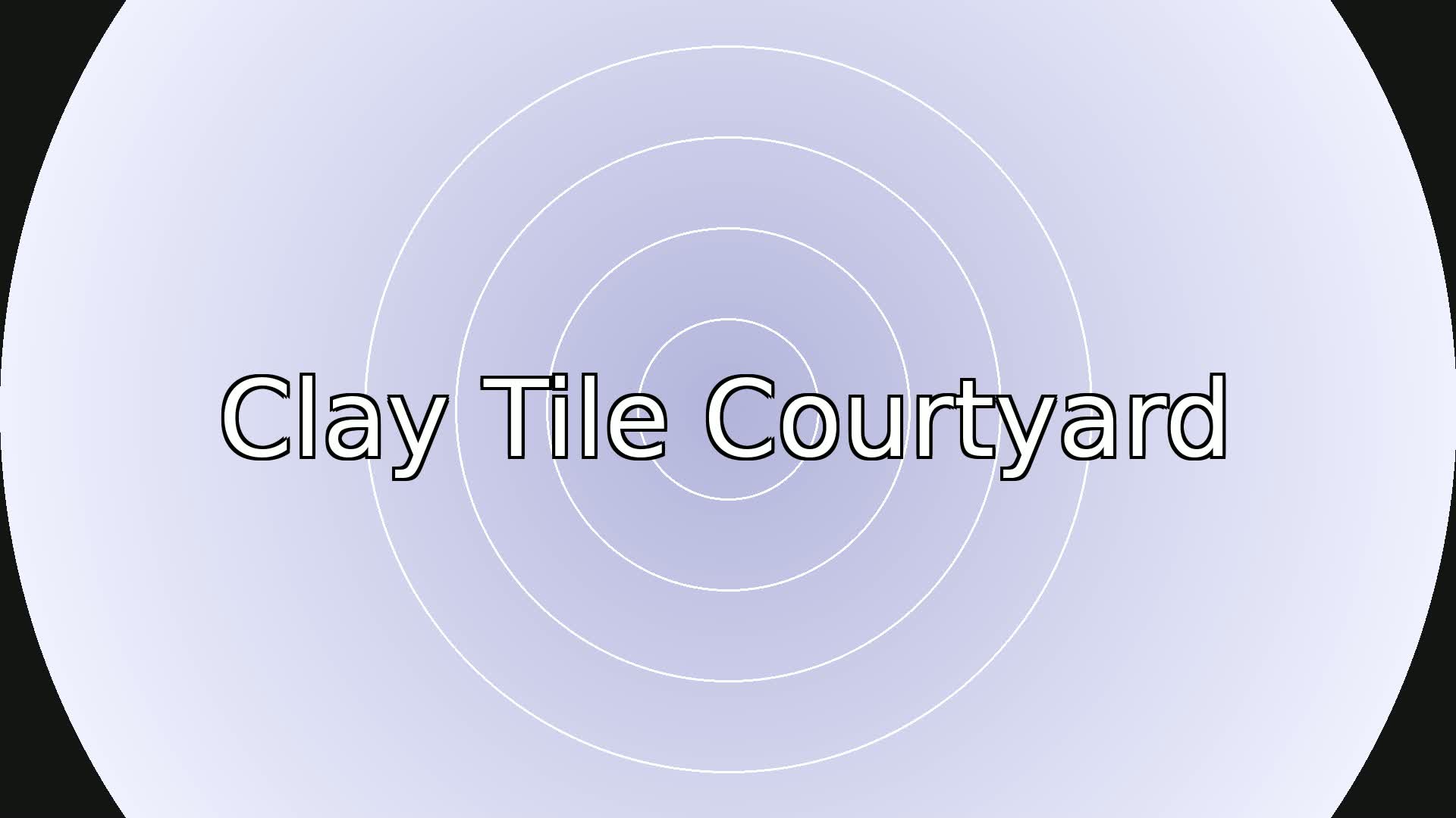 Clay Tile Courtyard