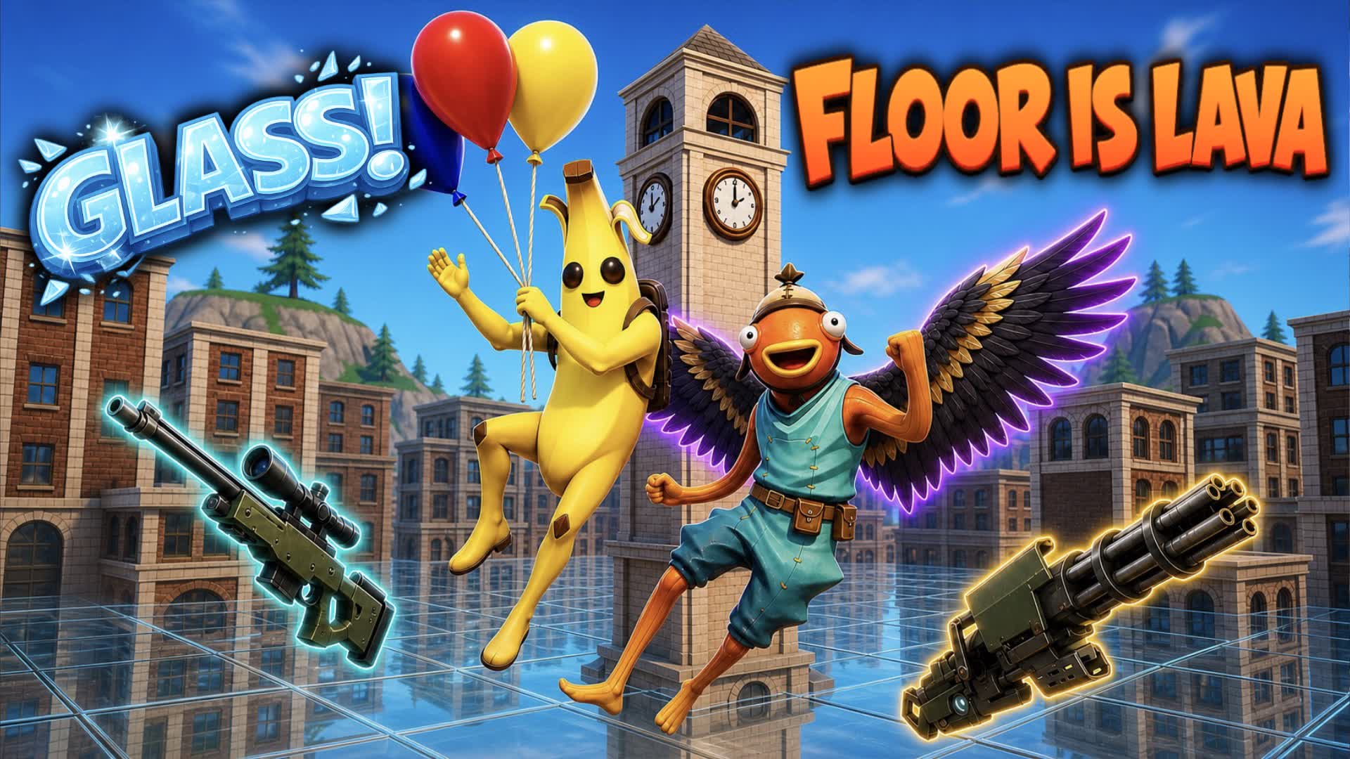 THE FLOOR IS GLASS 🪞Thin Clear Mirror