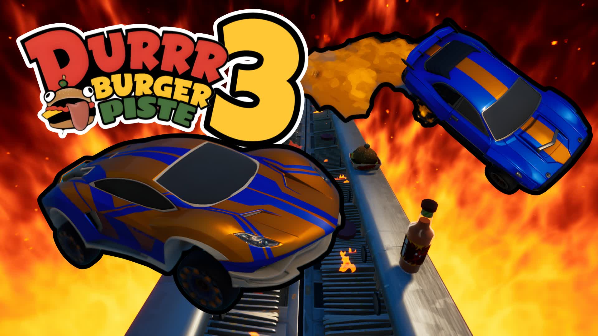 Durrr Burger Piste 3 🍔 Rocket Racing 🏁