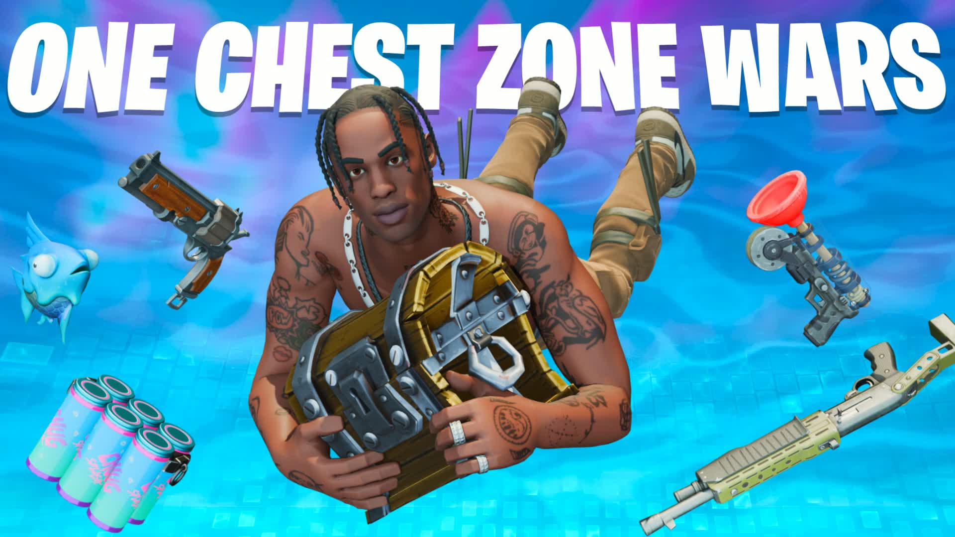 💥One Chest Zone Wars!💥