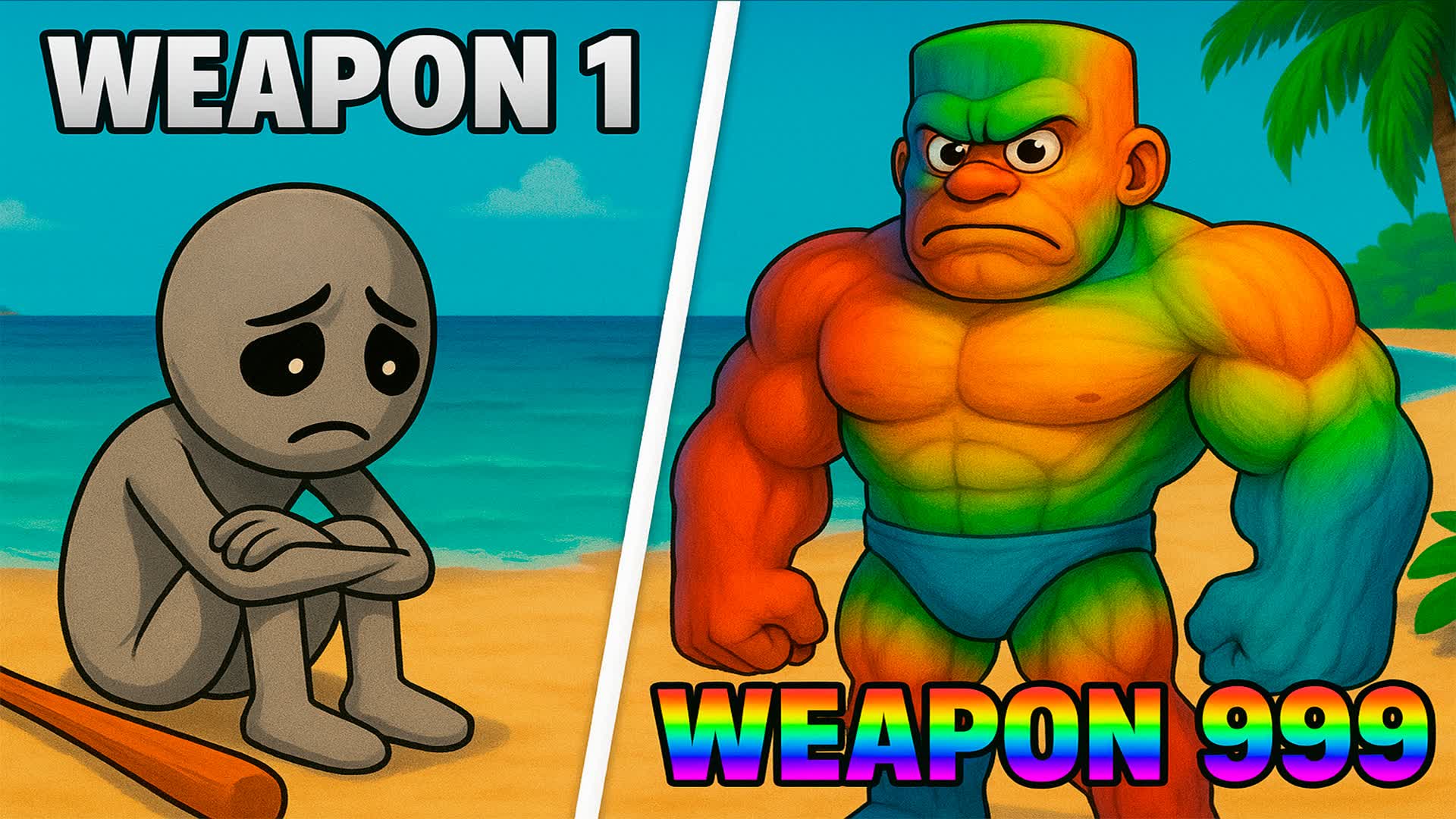 🌟ULTRA CHAOS🔫GUN GAME🎯ONE SHOT⭐️MEME
