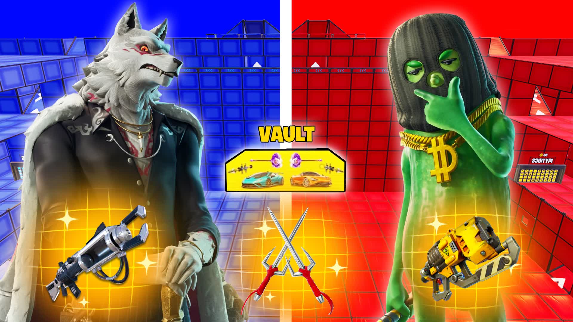 CRAZY RED VS BOT 🔴🔵
