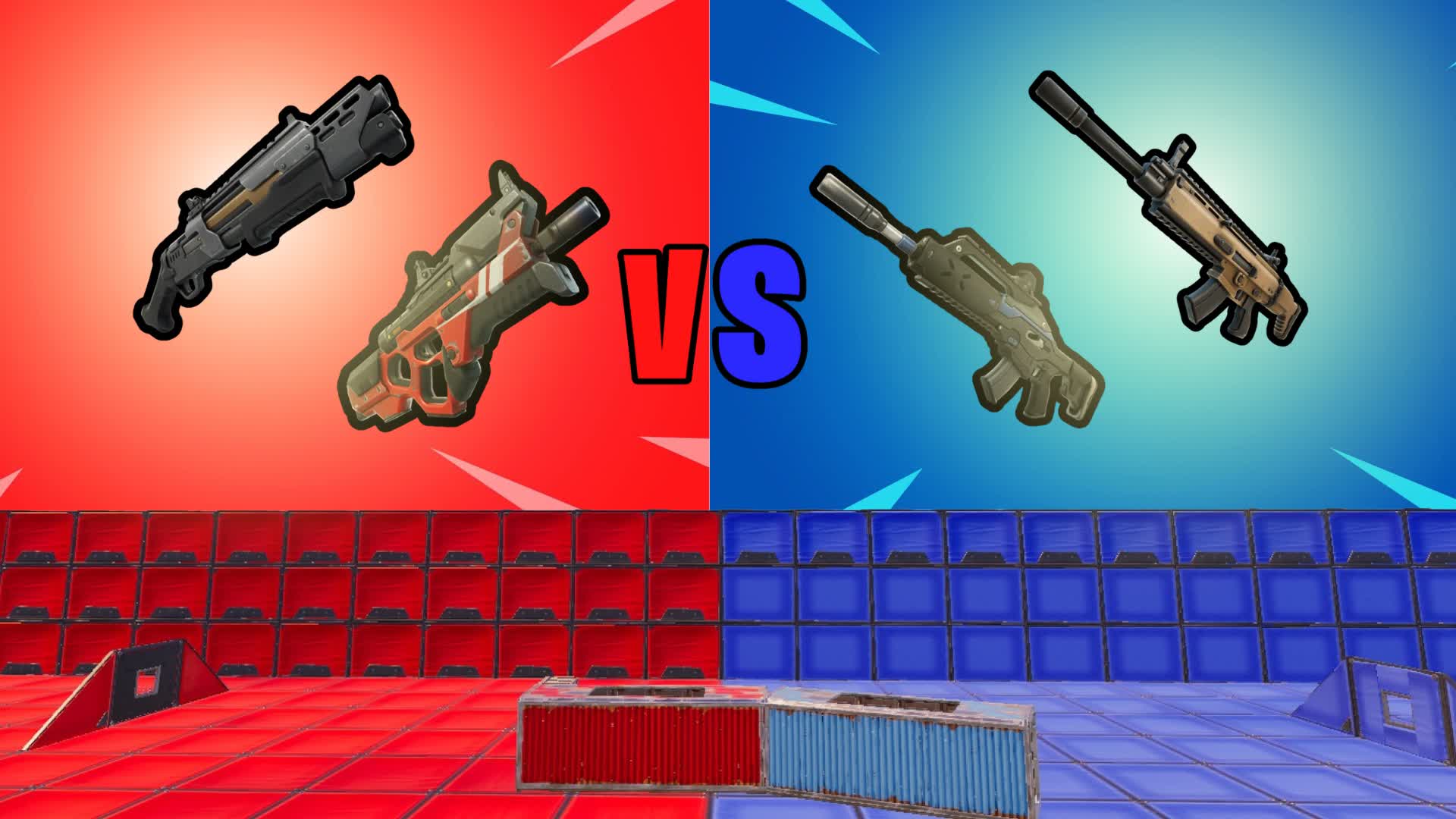 SUPER RED VS BLUE 🔴🔵 [👁️FPS]