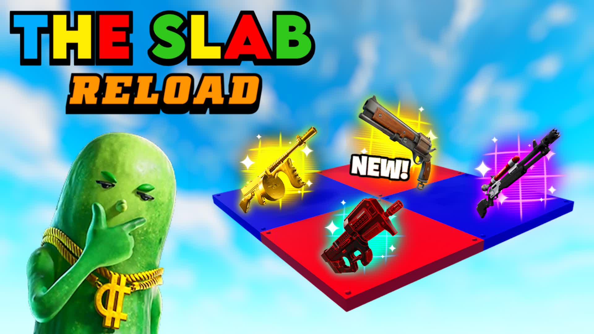 THE SLAB - RELOAD RED VS BLUE 🔵🔴
