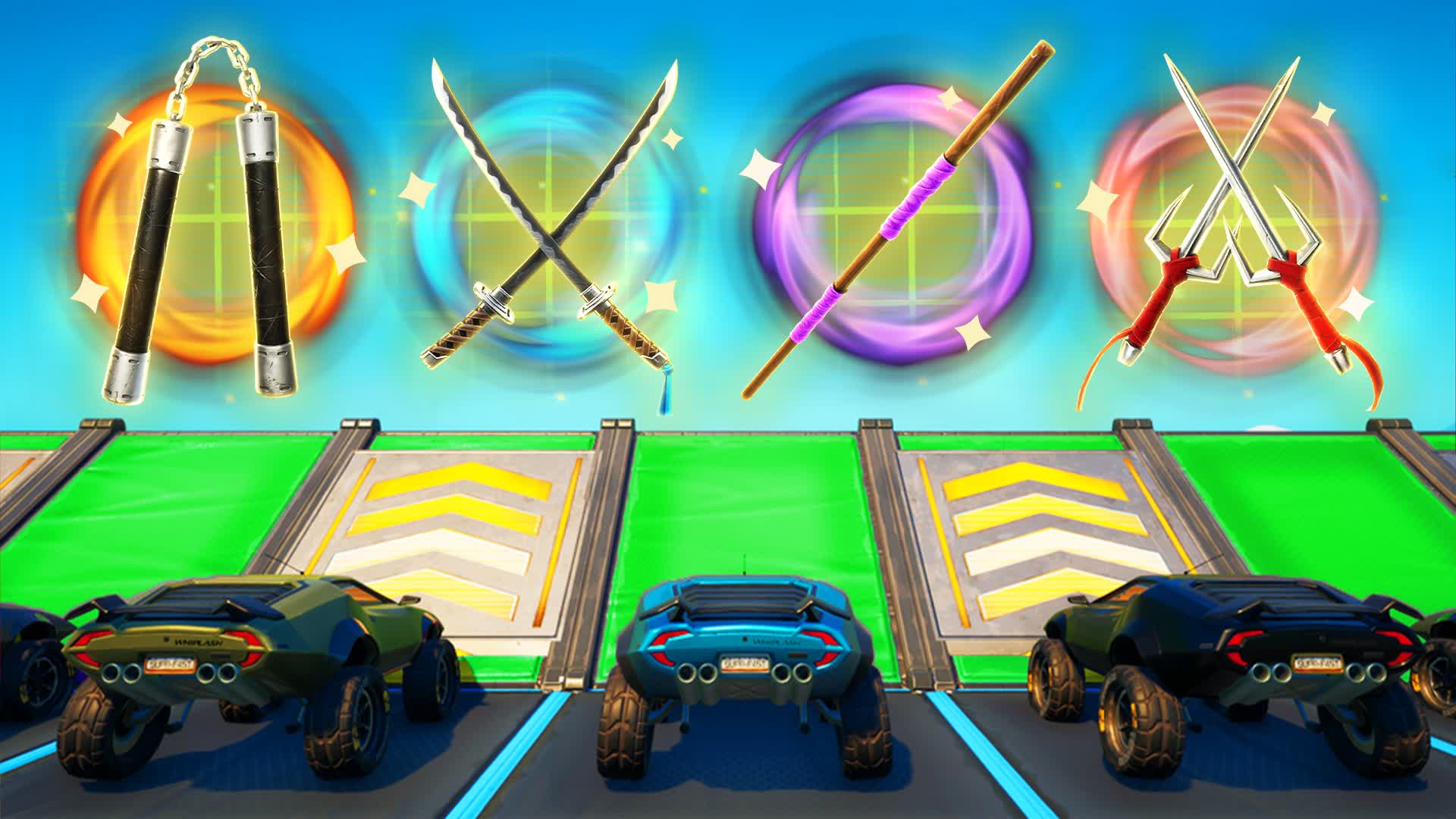 TMNT MYTHIC DESERT - FREE FOR ALL