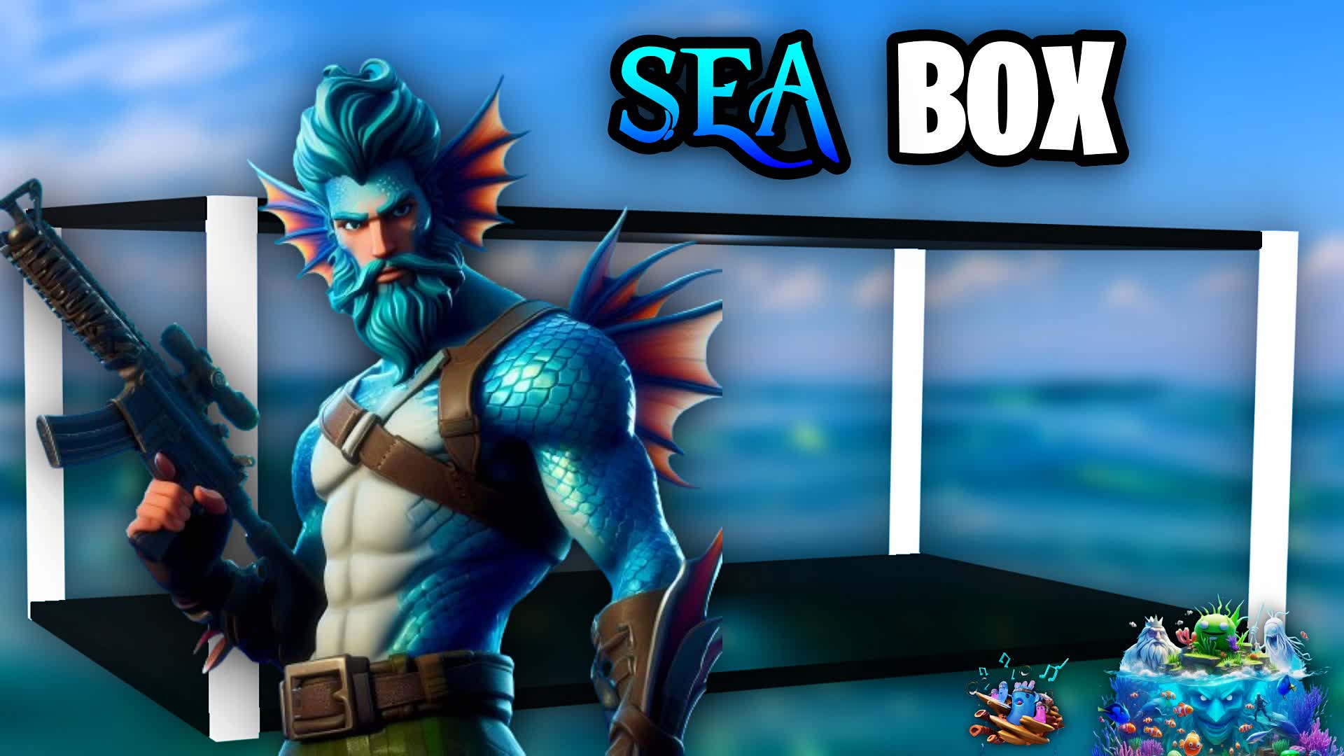 🌊BLUE SEA BOX FIGHT📦