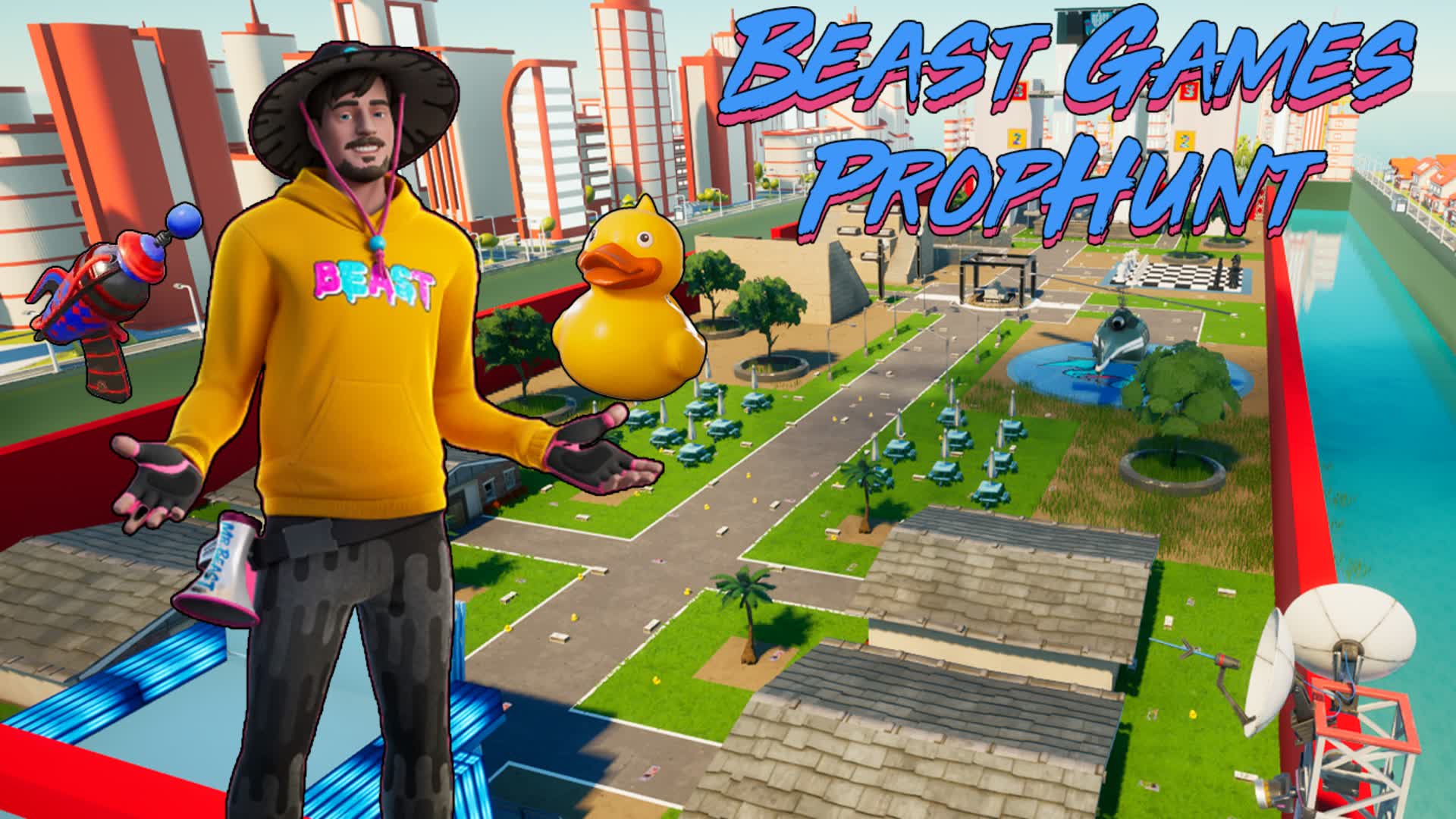BEASTGAMES PROP HUNT 👀