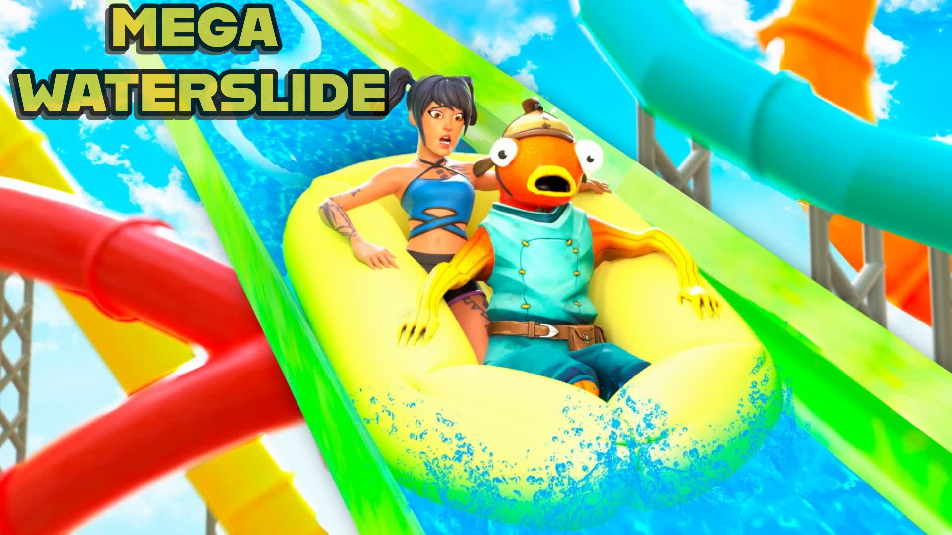 Mega Waterslide🌊