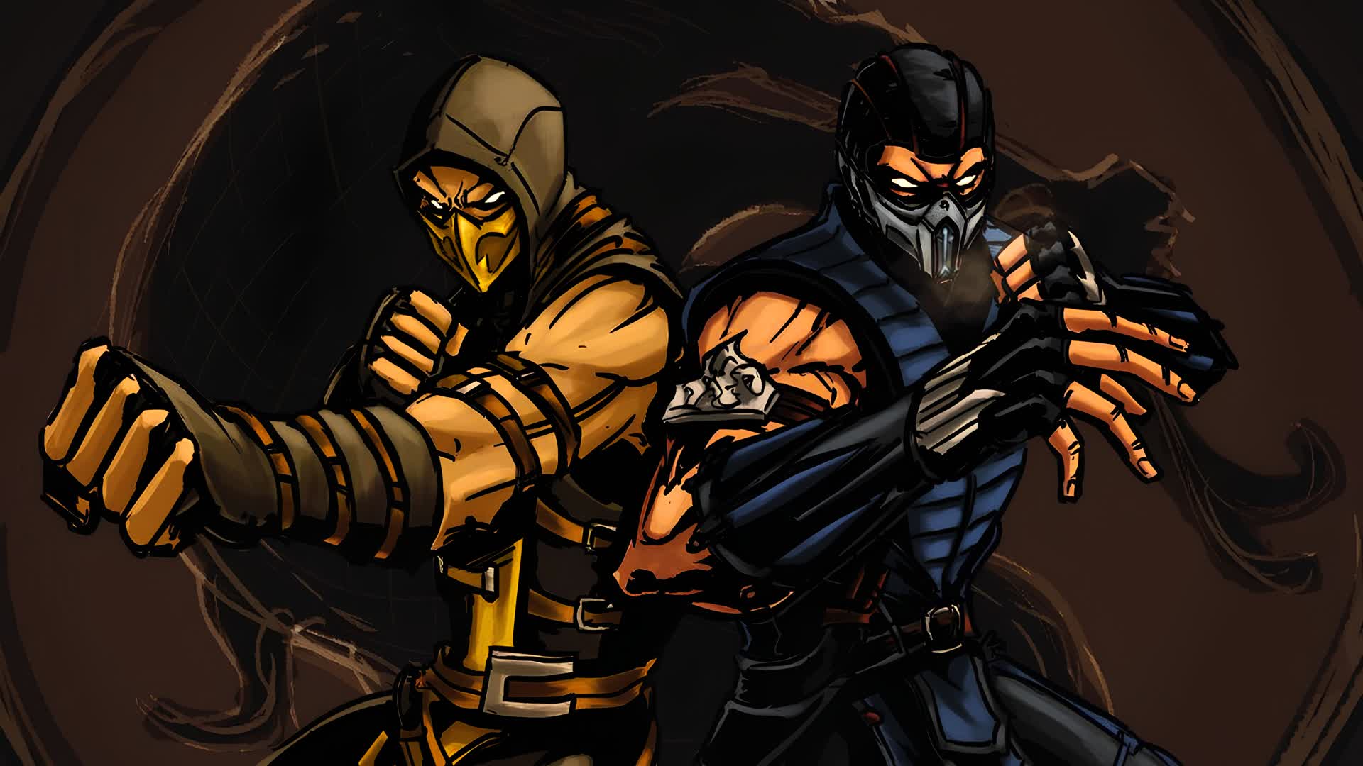 🔫ULTRA🟡SCORPION VS SUBZERO🔵