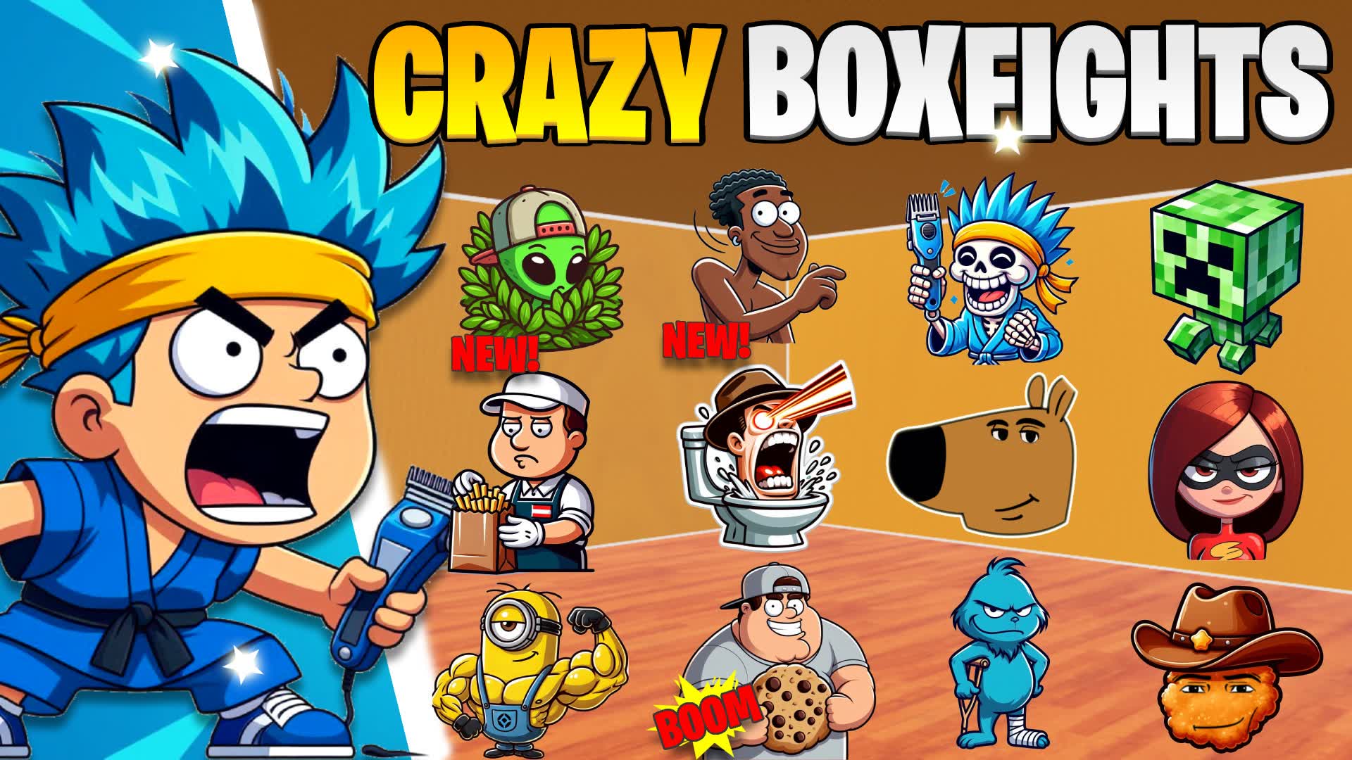 🤪Crazy Boxfights📦