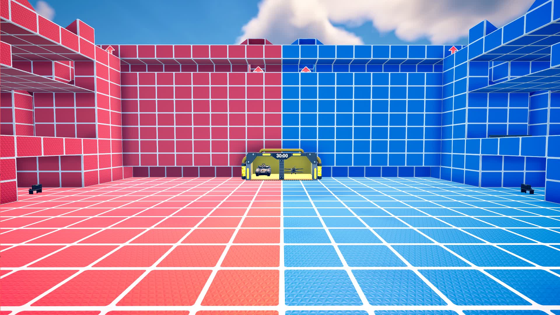 RED VS BLUE NEW TEXTURE 🔴🔵
