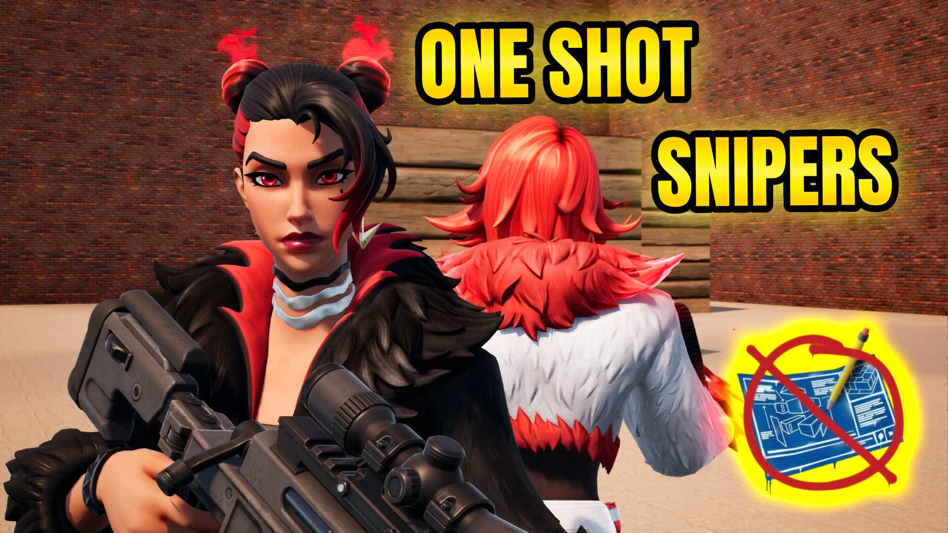 🎯1v1 ZERO BUILD ONE SHOT SNIPERS! 🎯