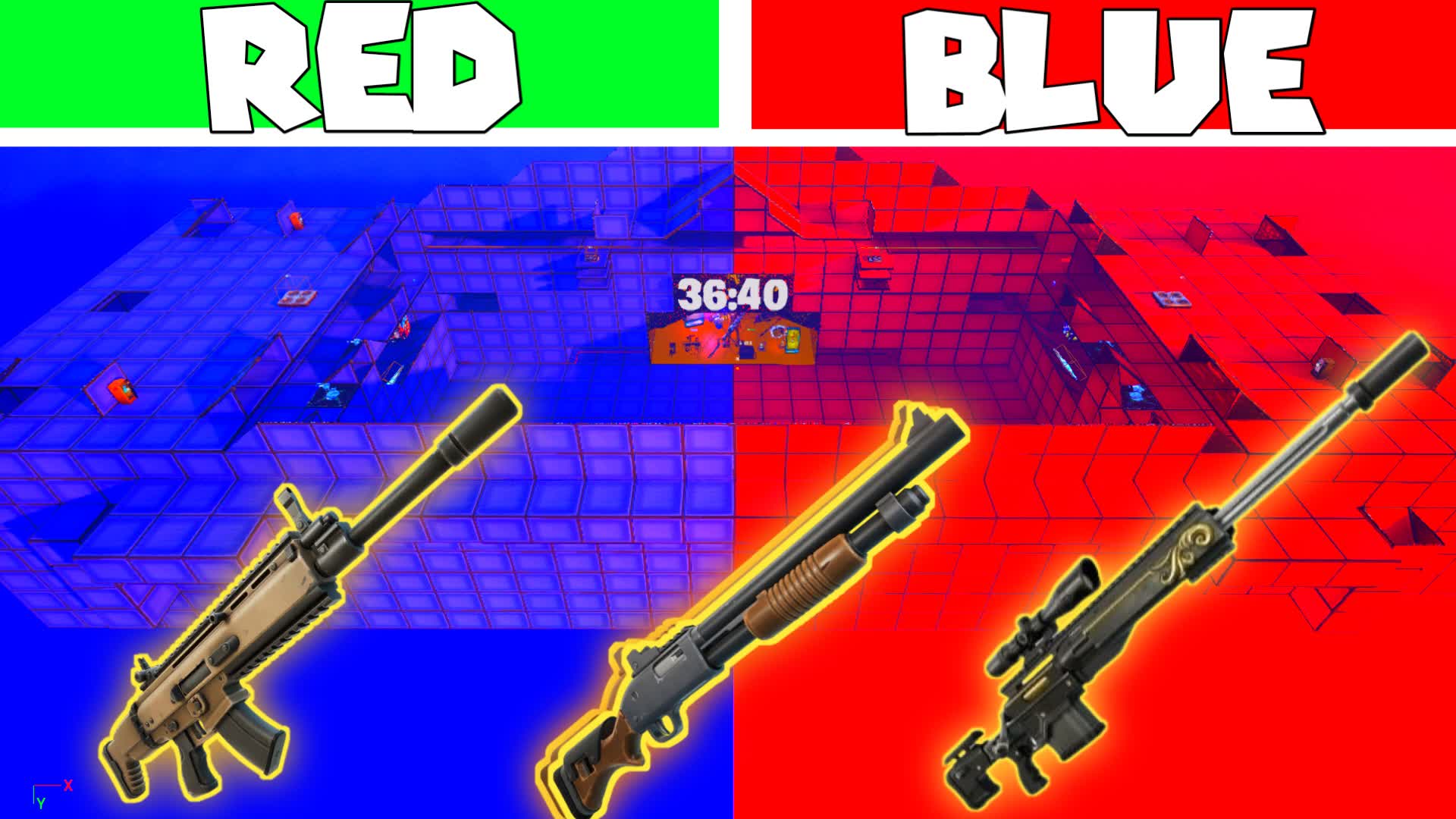 🆖TOP RED VS BLUE🔵🔴