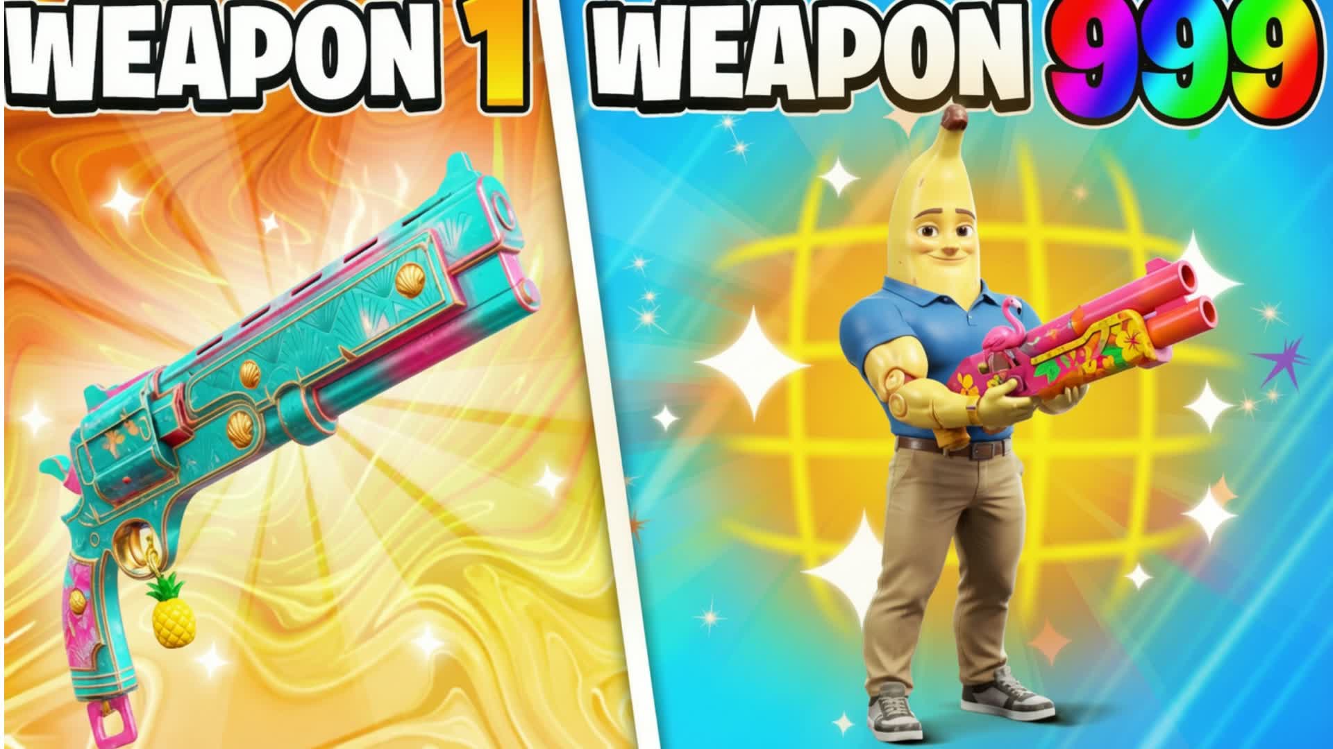 🍌BANANITO GUN GAME 🔫ONE SHOT 🎯