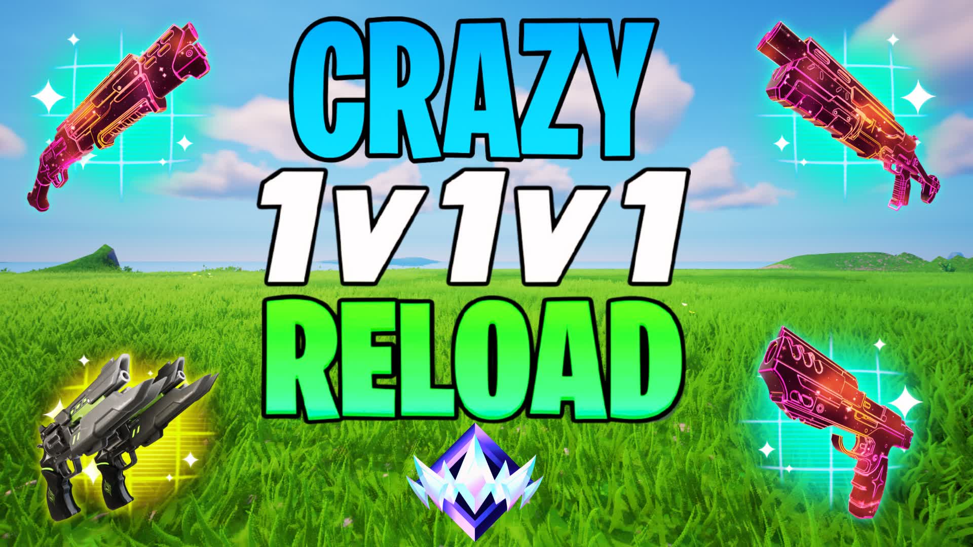 1v1v1 RELOAD CRAZY REALISTIC PVP - FFA🔥