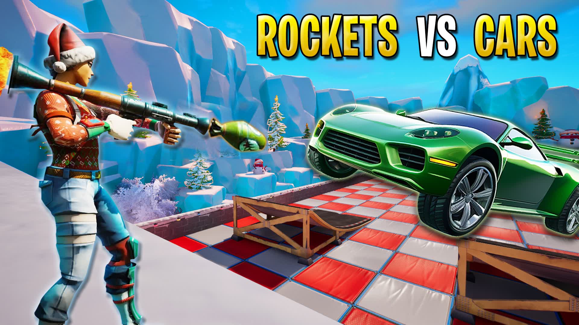 🎄Christmas Rockets VS Cars