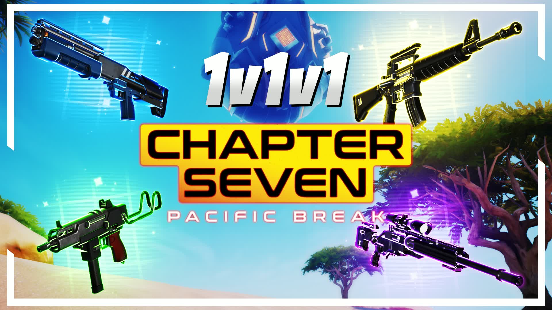 1v1v1 Chapter 7 Season 1 | FFA Arena