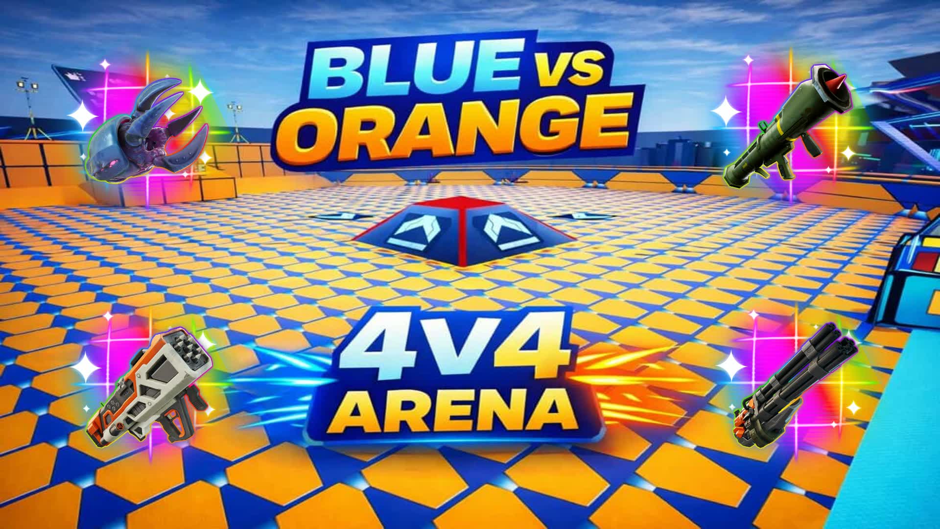 Blue VS Orange ARENA
