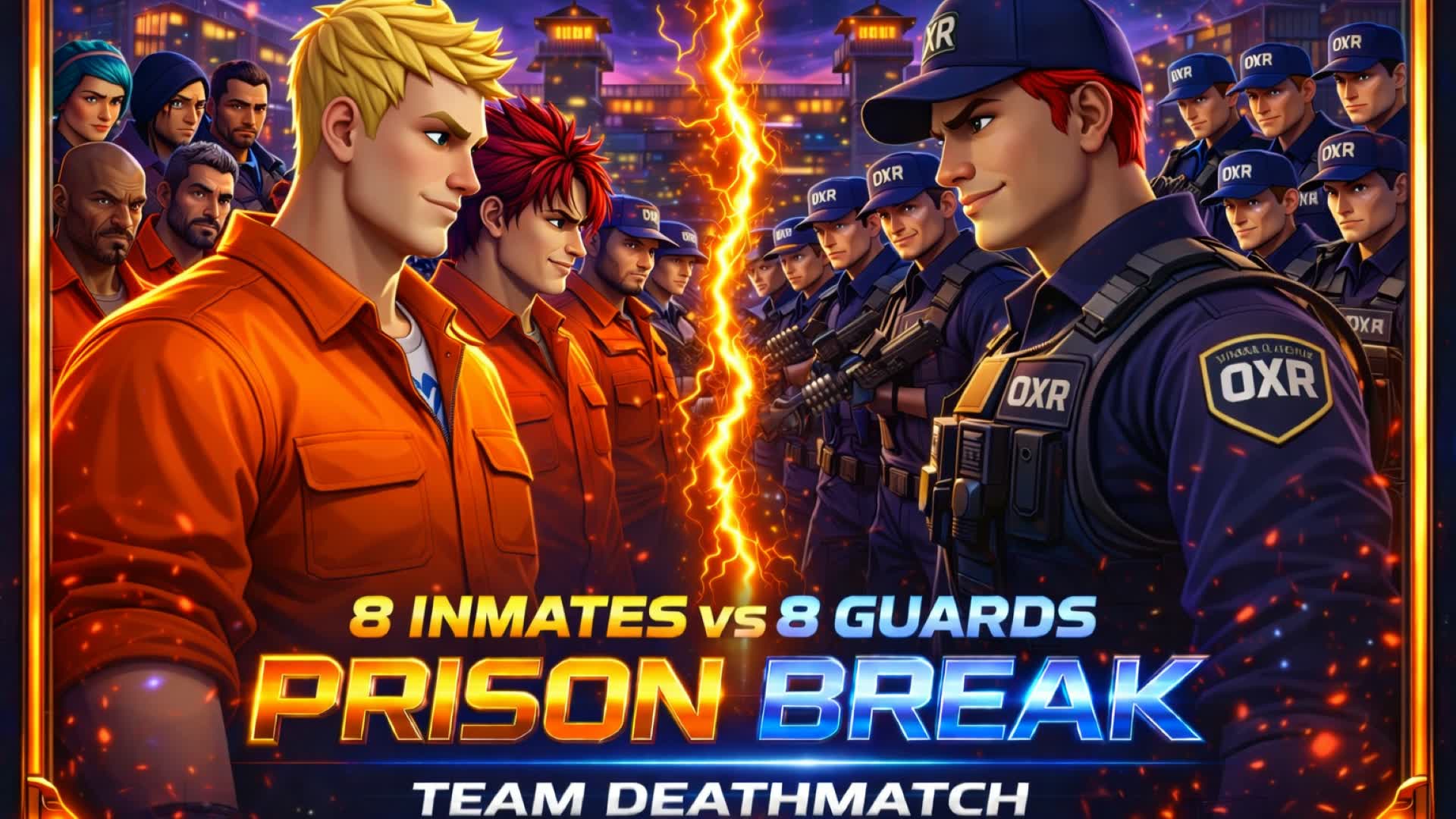 Guards vs Inmates Team Deathmatch PVP