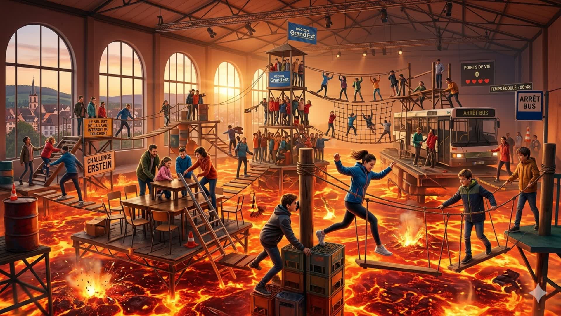 Floor is lava