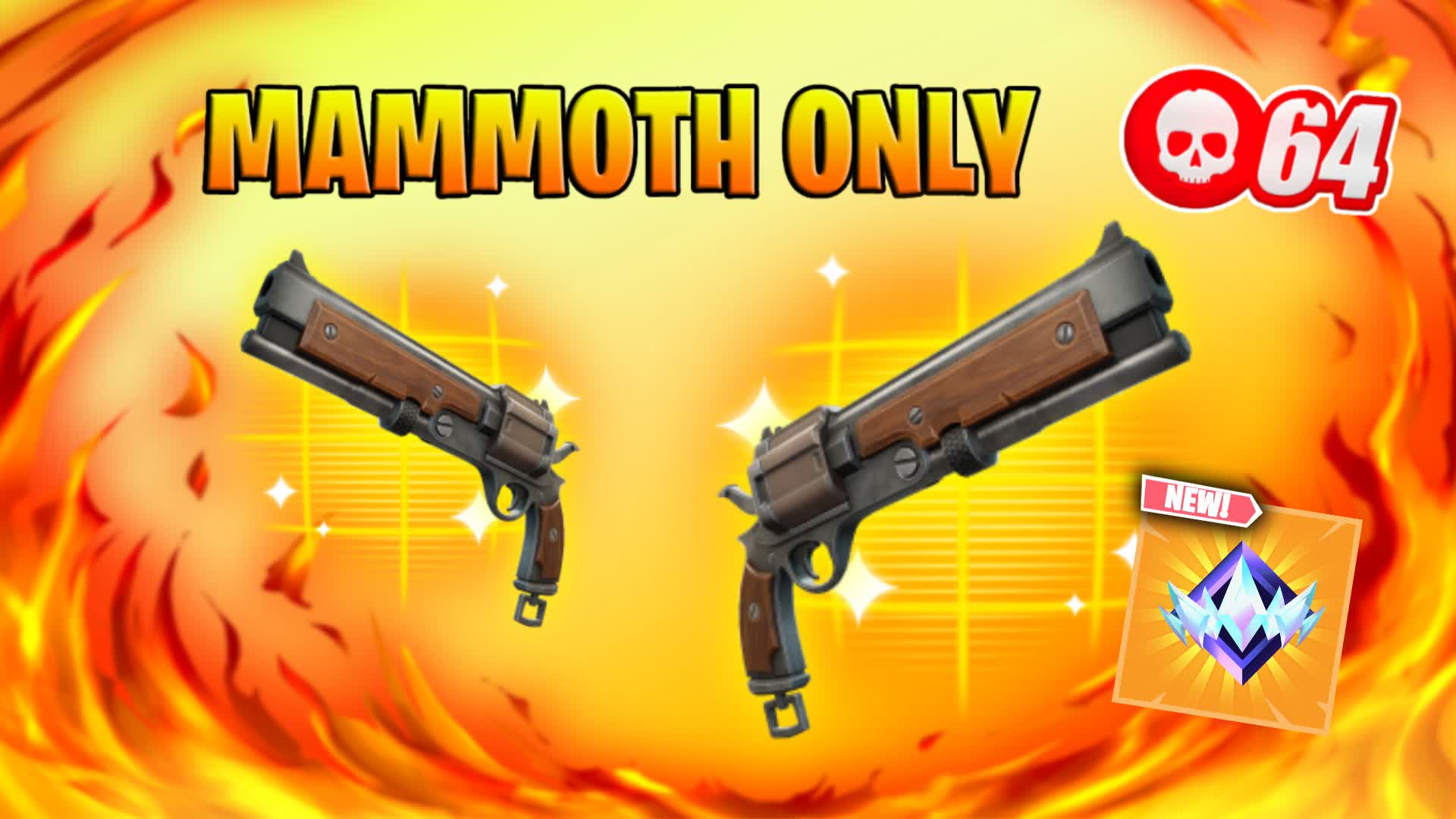 MAMMOTH MYTHIC ONLY💎 ONE SHOT🎯 FFA😍