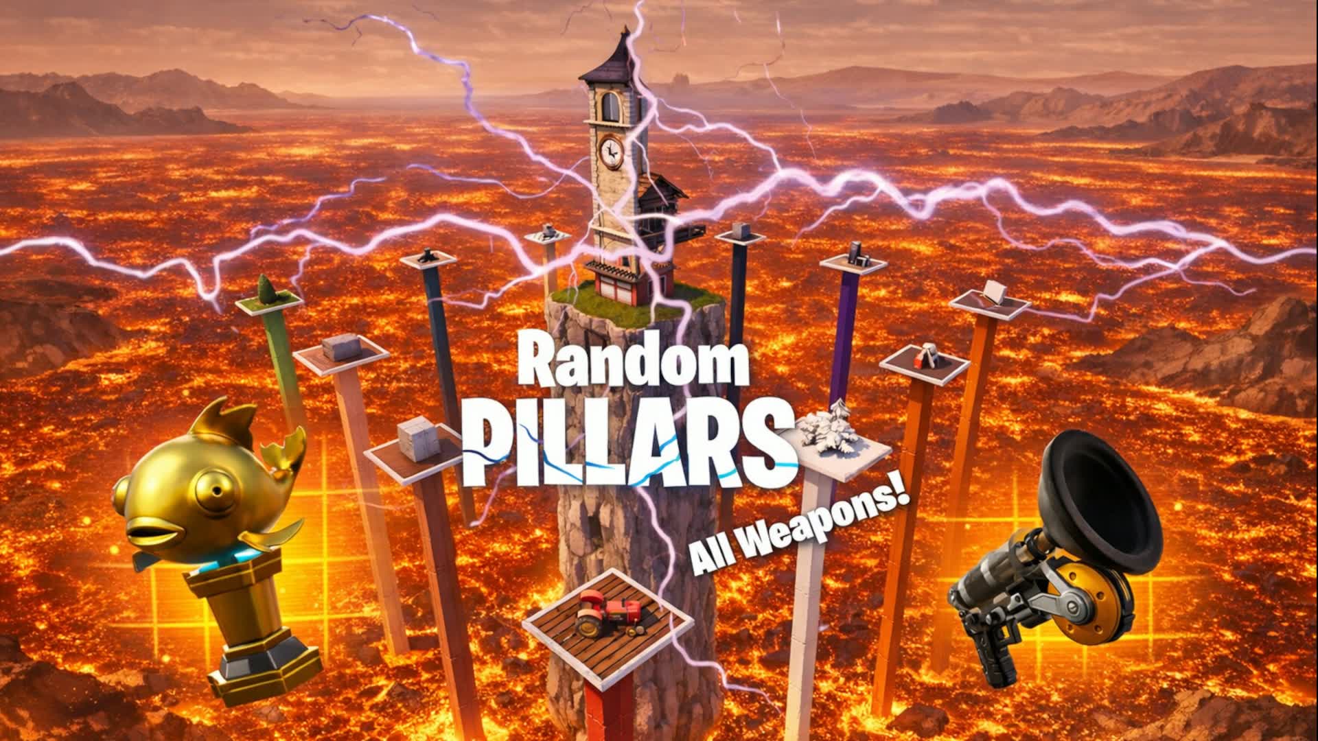 Random Pillars All Weapons