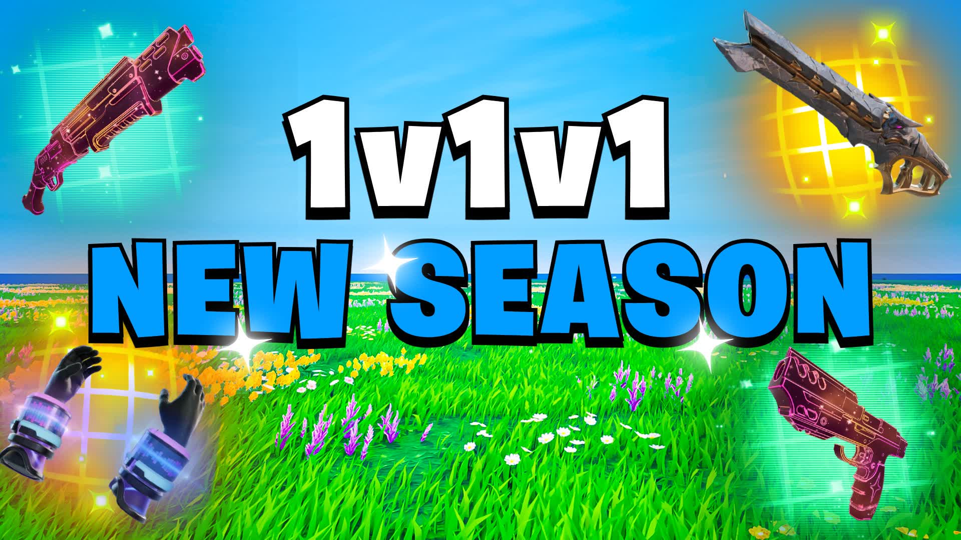 ⭐1v1v1 New Season 1v1v1v1 FFA HERO🔫