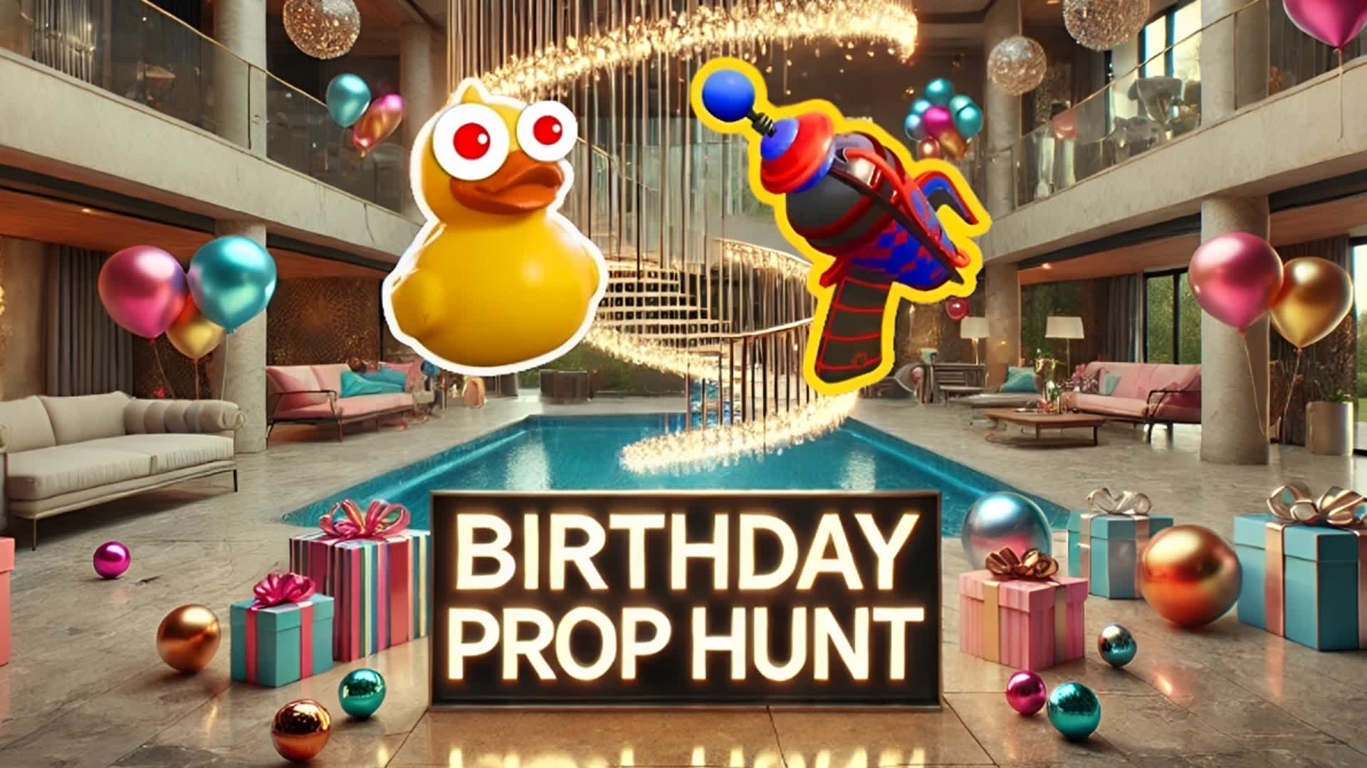 BIRTHDAY PROP HUNT