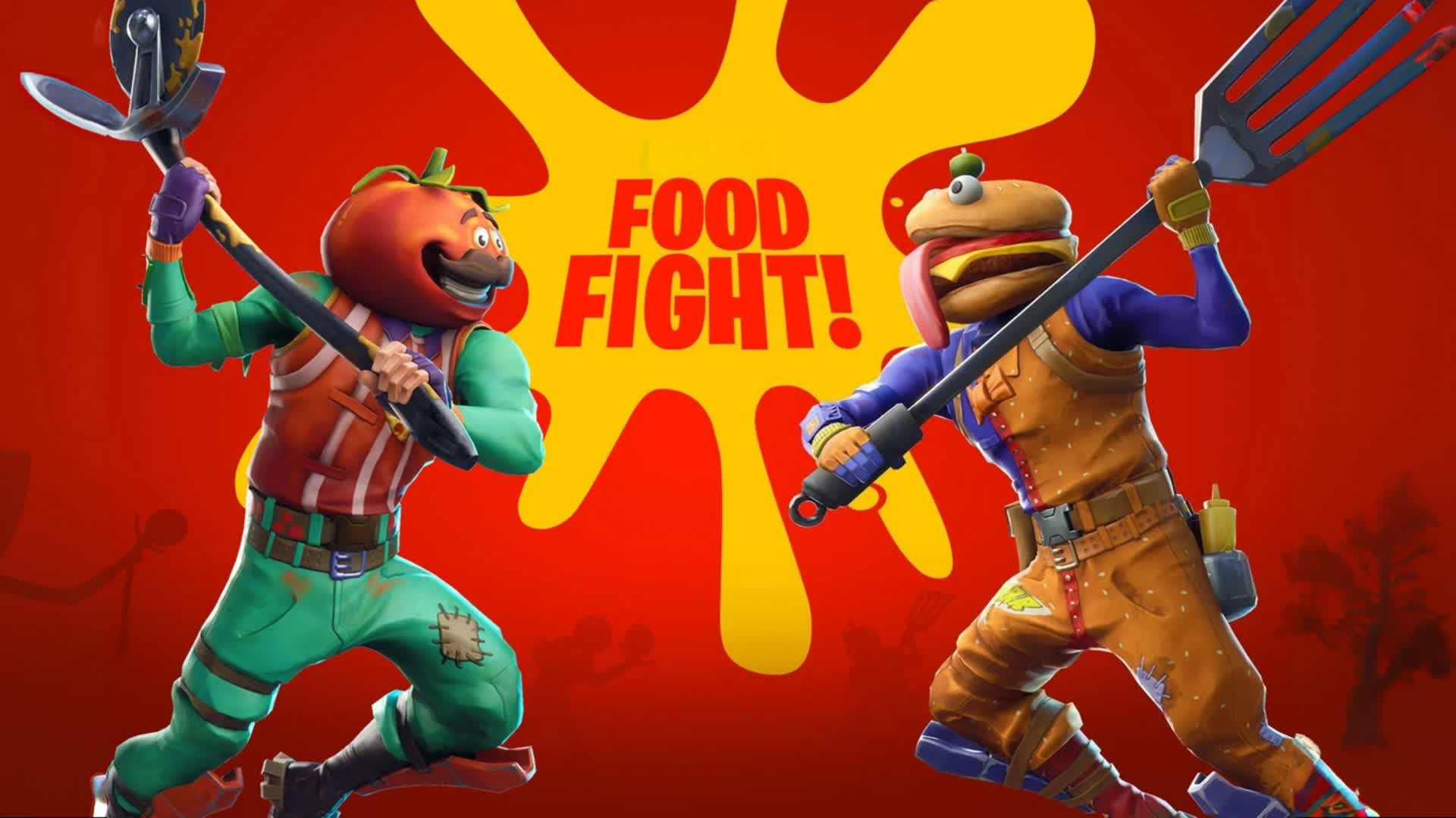 tomato vs burger old mode game 16 vs 16