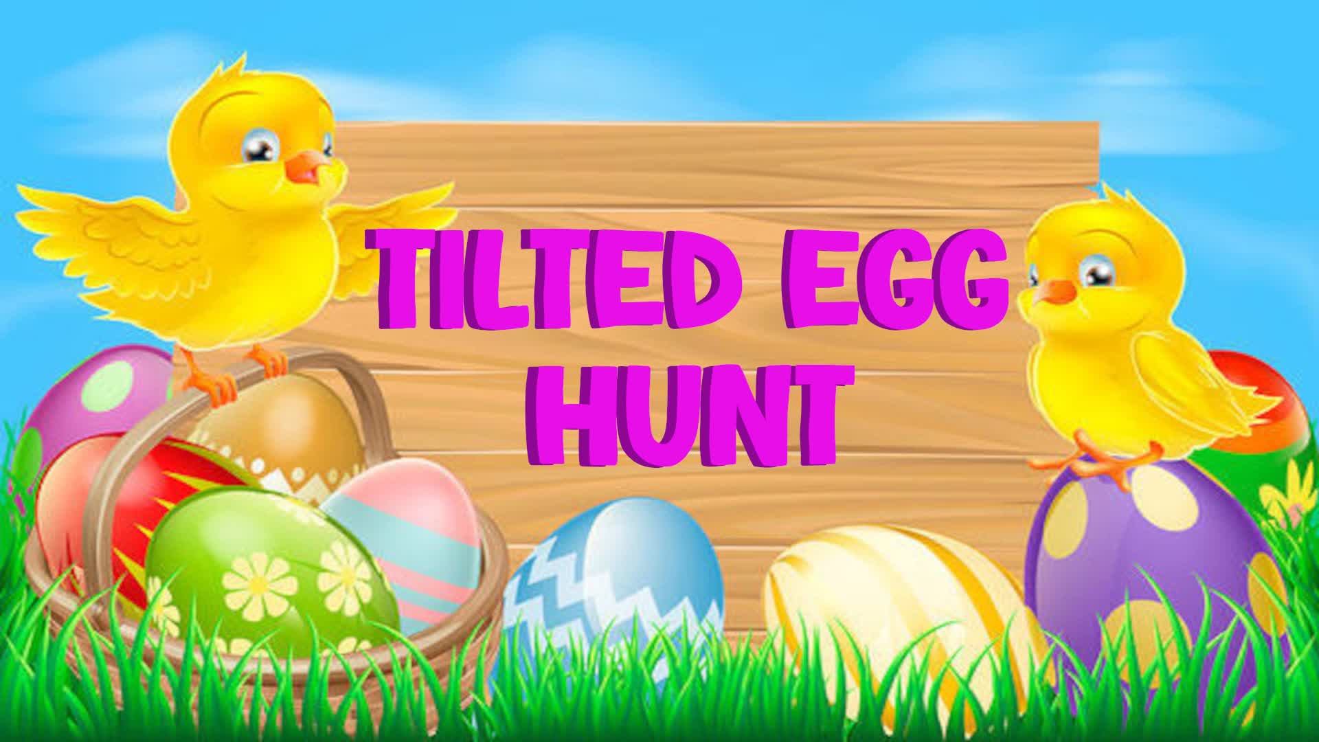 Tilted Towers egg hunt🥚