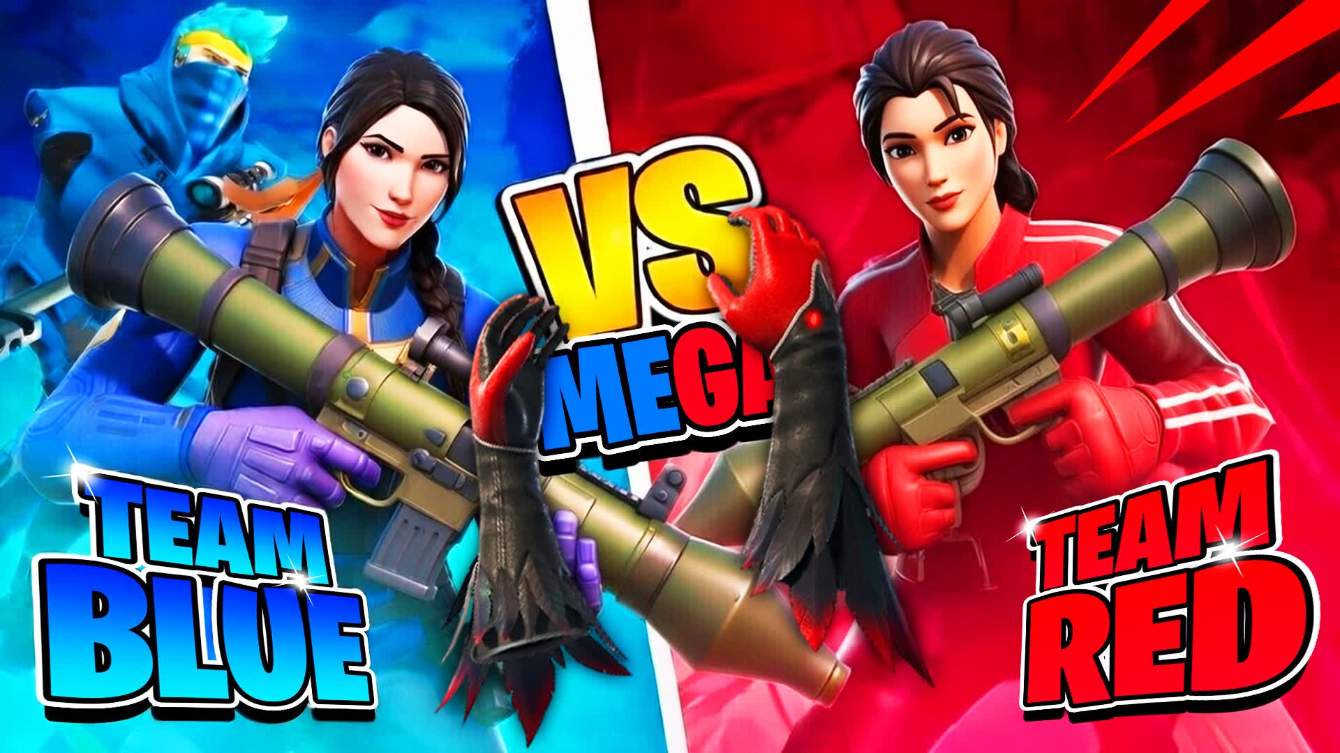 Mega Red vs Blue Heros