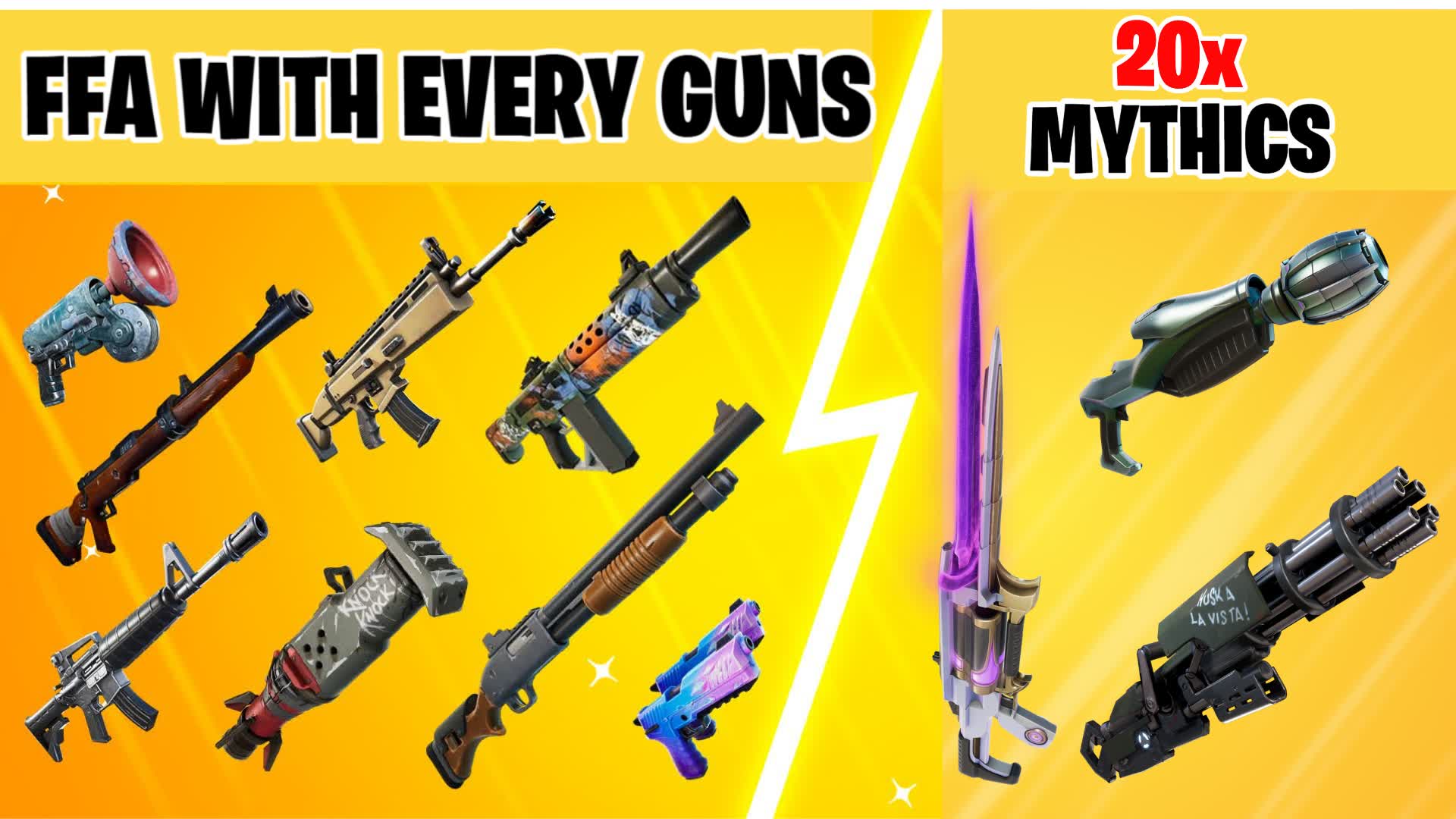FFA WITH EVERY GUNS