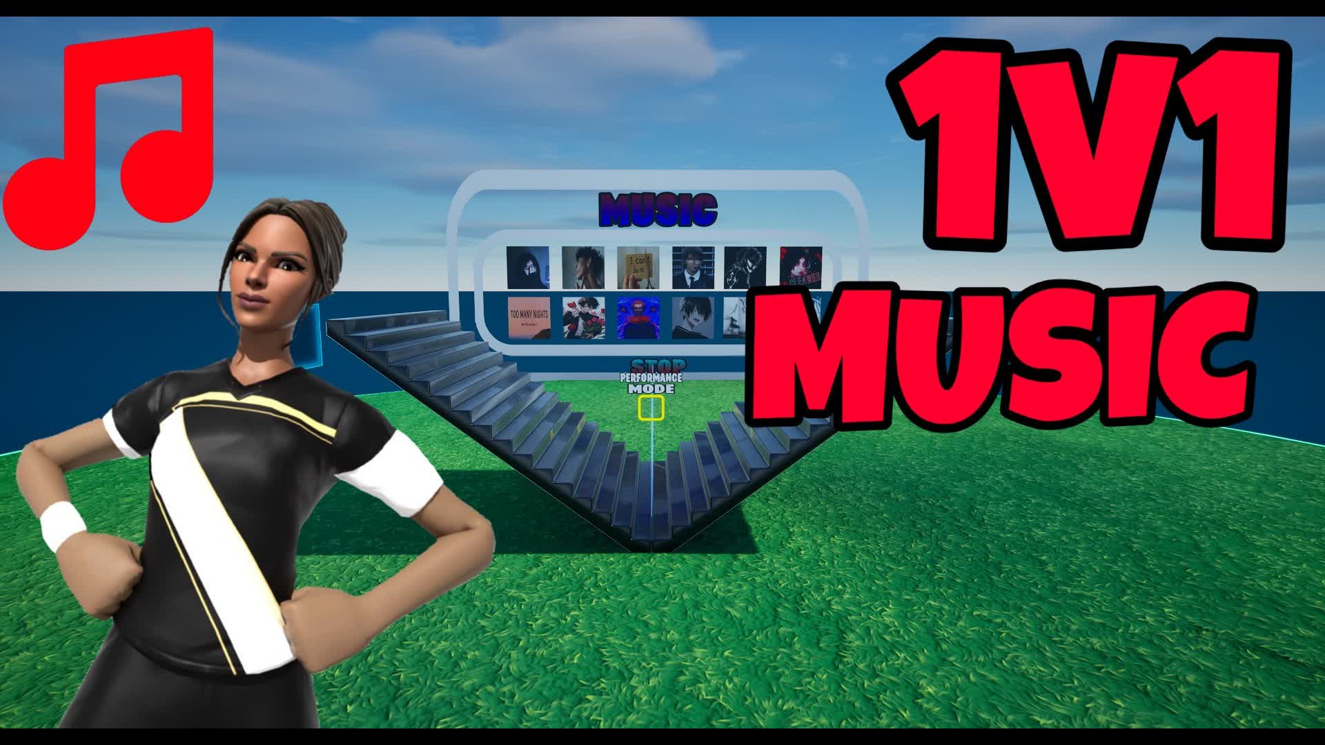 1V1 with music by ATTIC