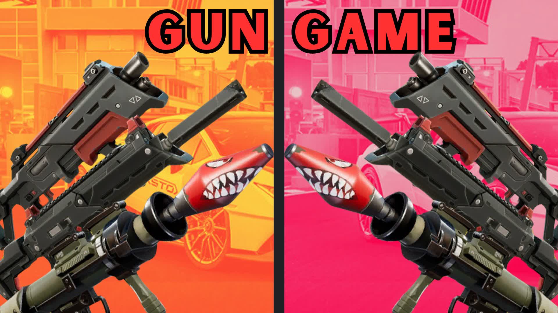 EXTREME GUN GAME🏝️ ONE SHOT