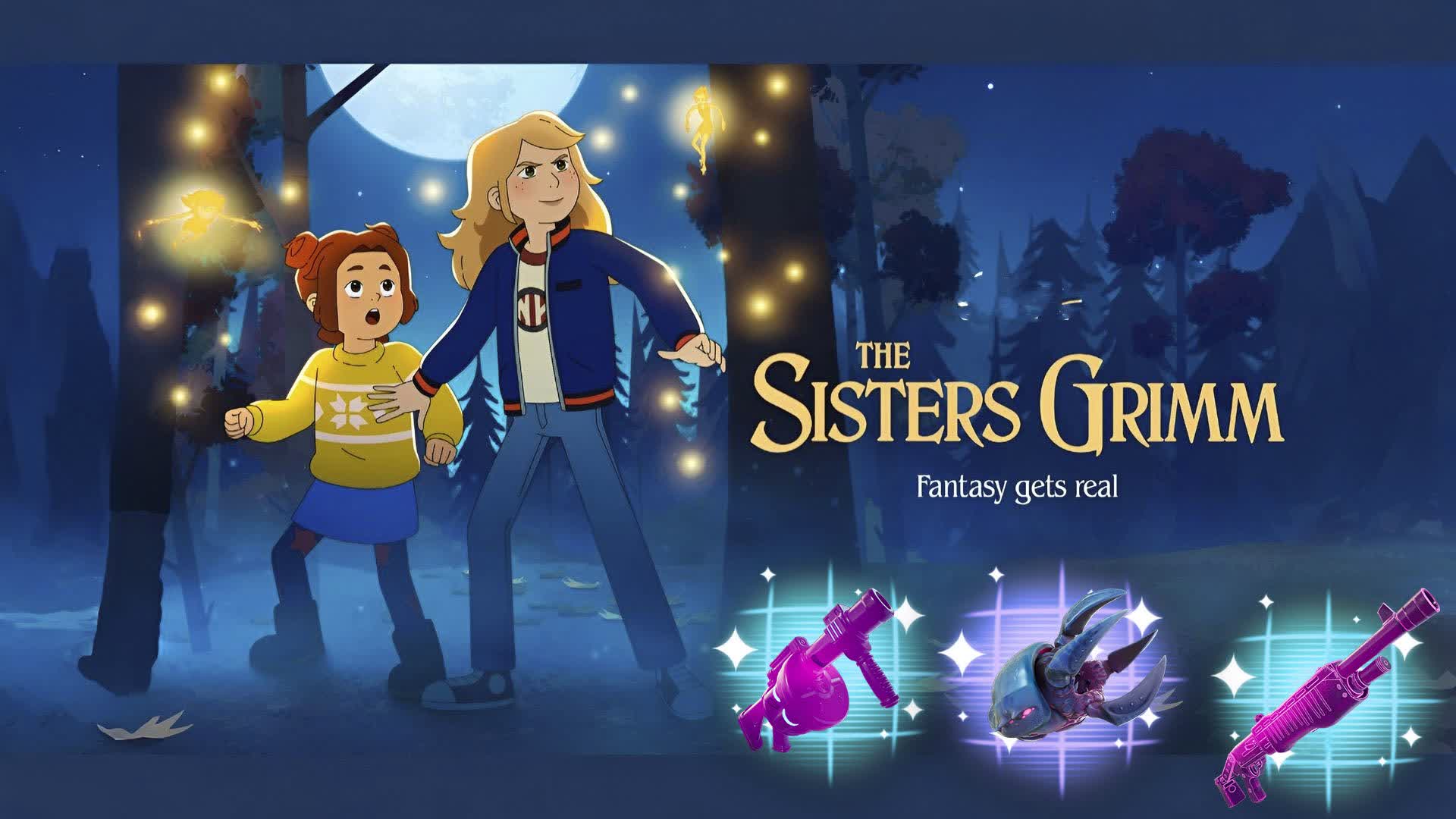 THE SISTERS GRIMM - SISTER ANIME FIGHT