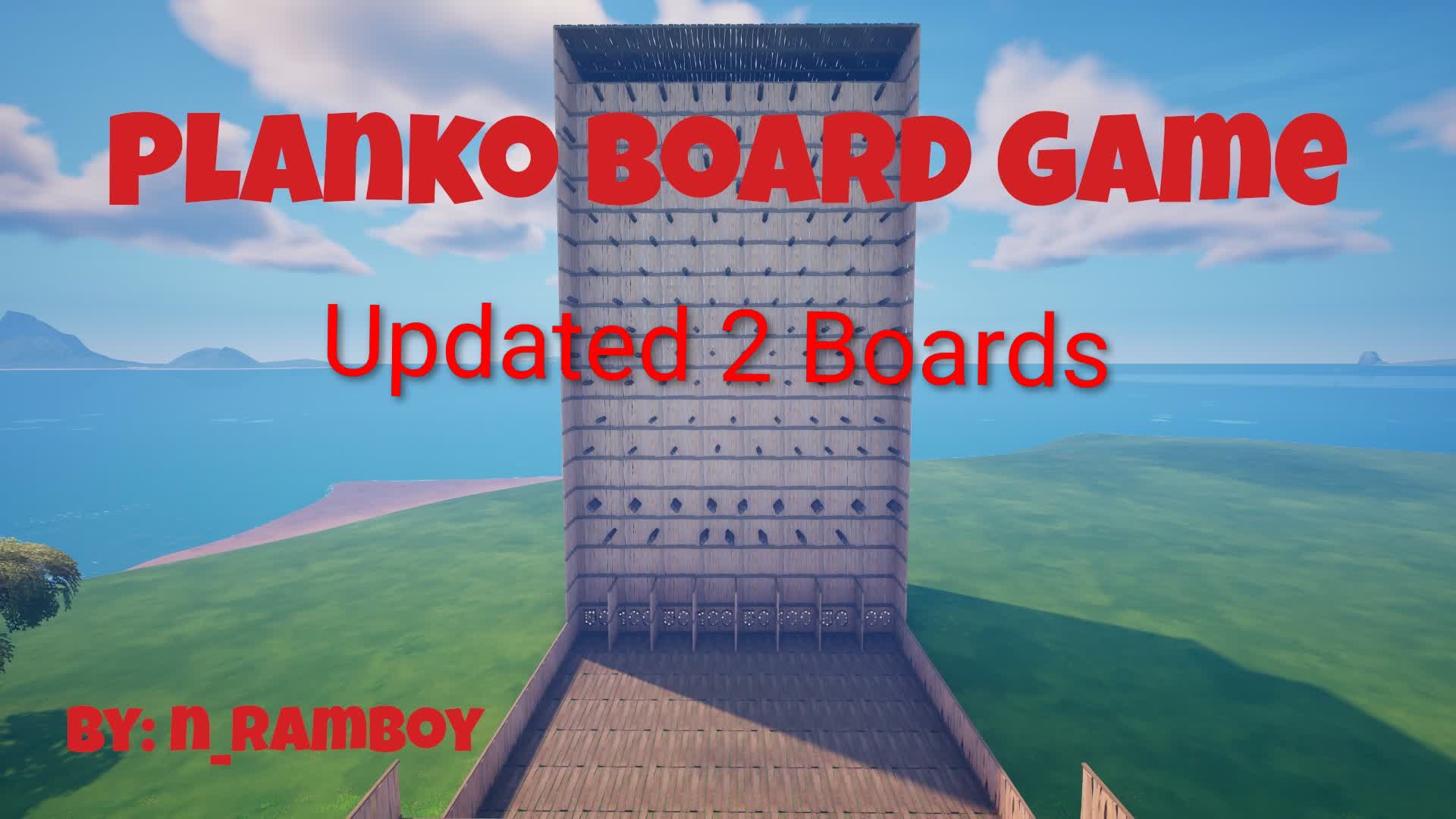 Planko Board Game